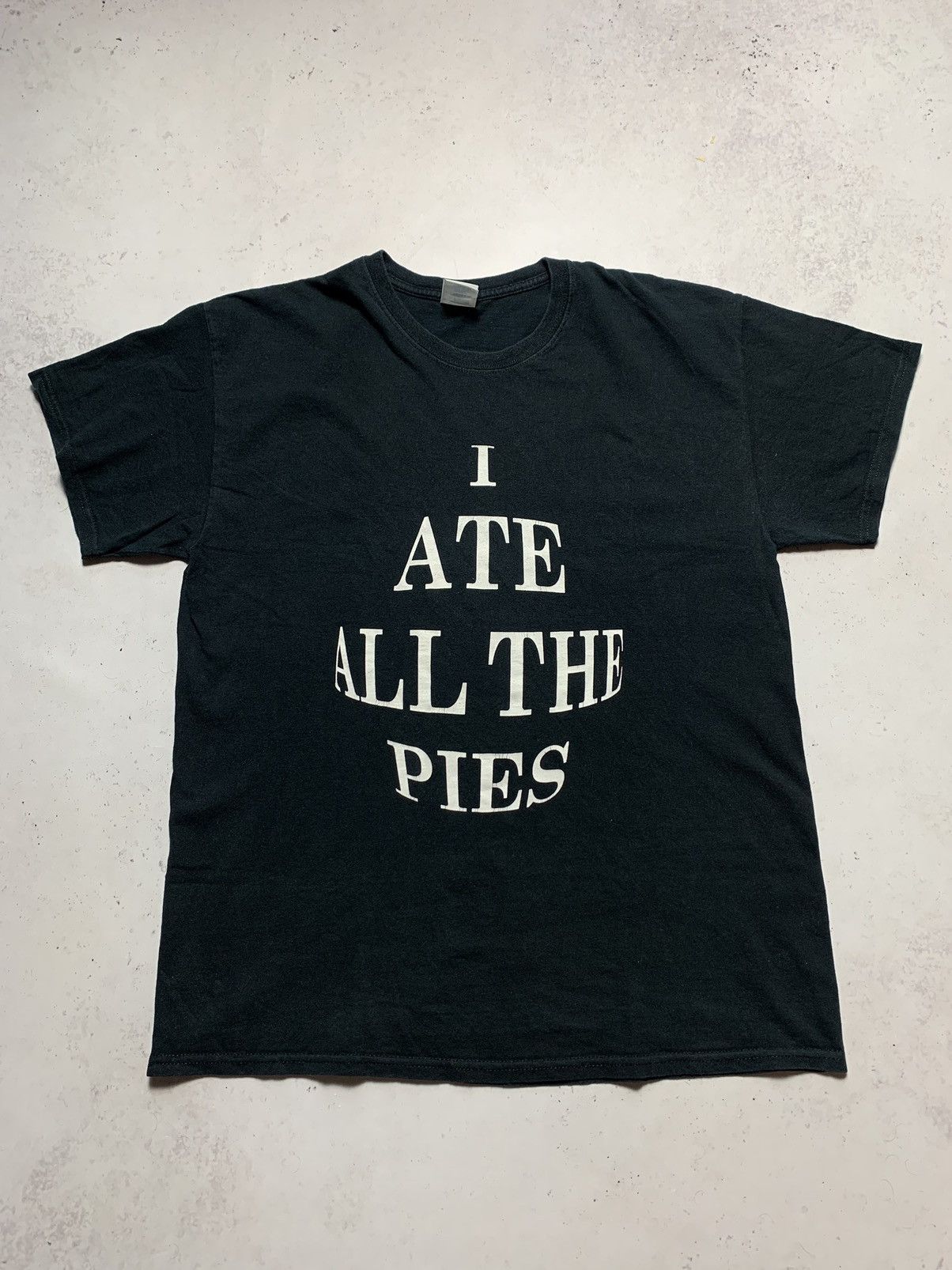 Vintage Vintage 90's Humor Streetwear Number Nine Style T-shirt Size US L / EU 52-54 / 3 - 2 Thumbnail