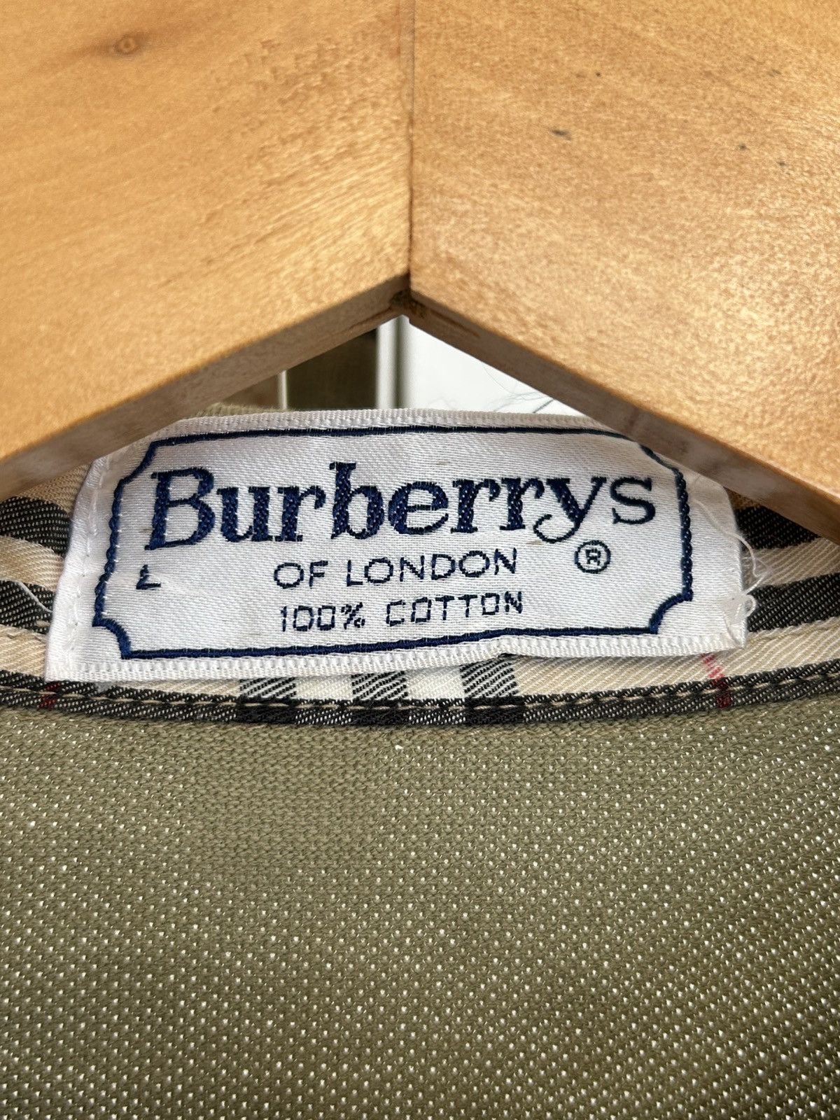 Burberry Burberry Vintage Olive Green Size US L / EU 52-54 / 3 - 7 Thumbnail