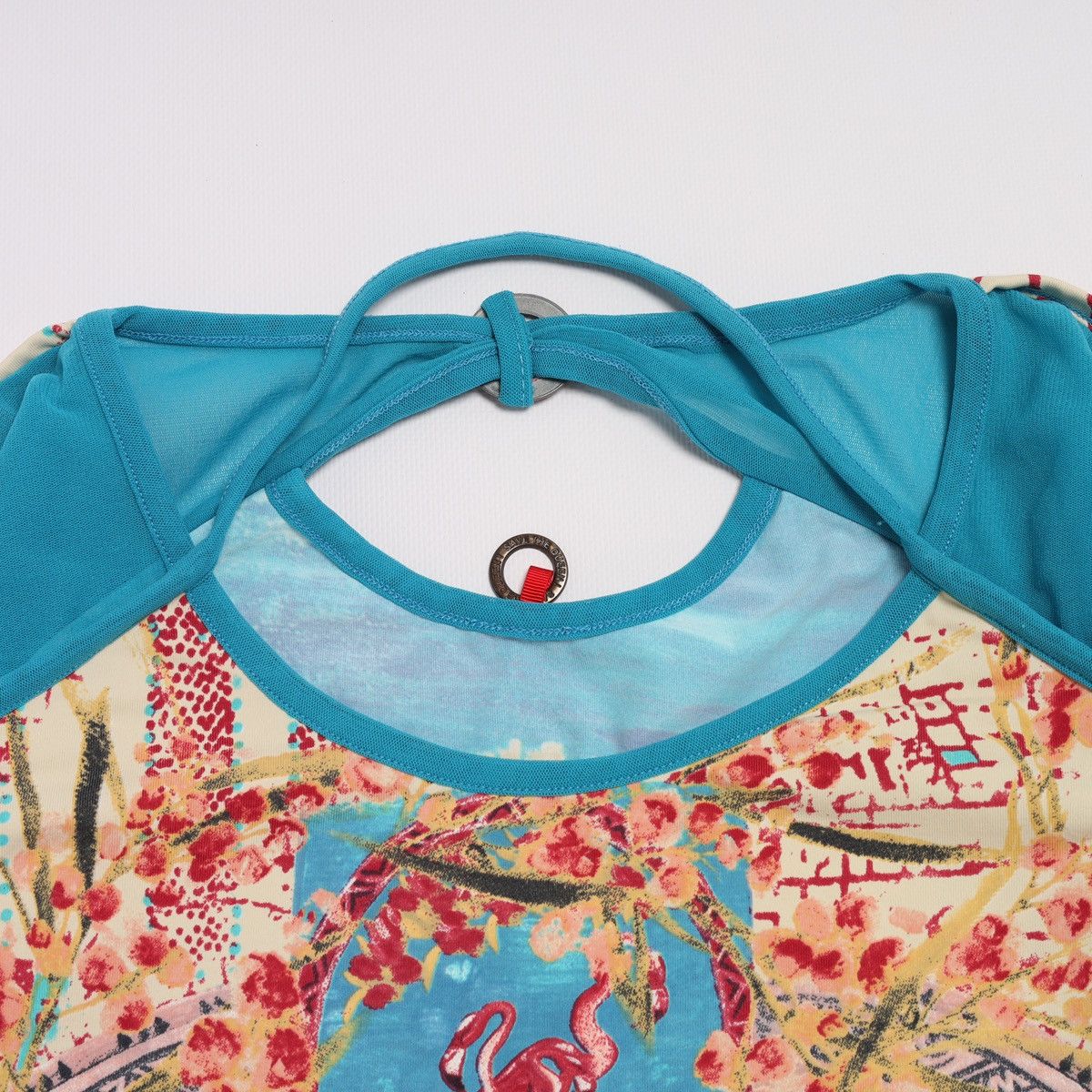 Other Save The Queen Mesh/Polyamide Printed Top Avantgarde Size S / US 4 / IT 40 - 5 Thumbnail