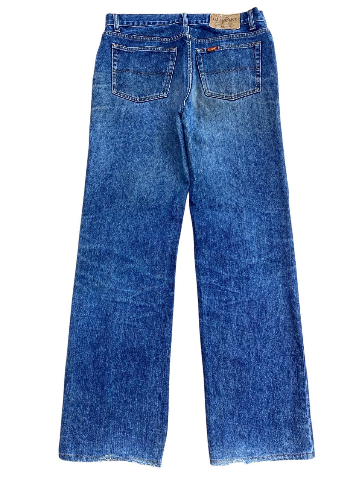 Japanese Brand Japanese Brand Whiskers Faded Wash Style Loose Jeans Size US 32 / EU 48 - 3 Thumbnail