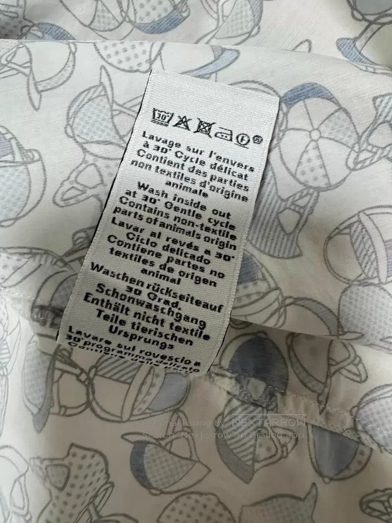 Hermes Hermes Casual shirt Size US XXS / EU 40 - 8 Thumbnail