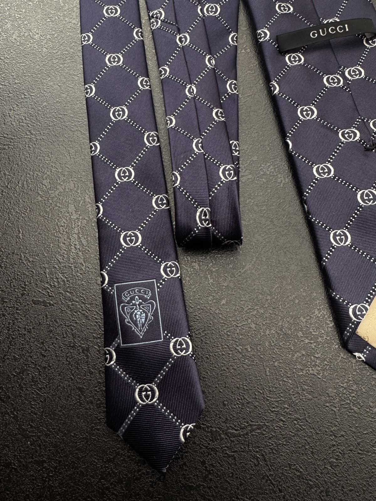 Gucci Gucci monogram gg tie Tom Ford Size ONE SIZE - 4 Thumbnail