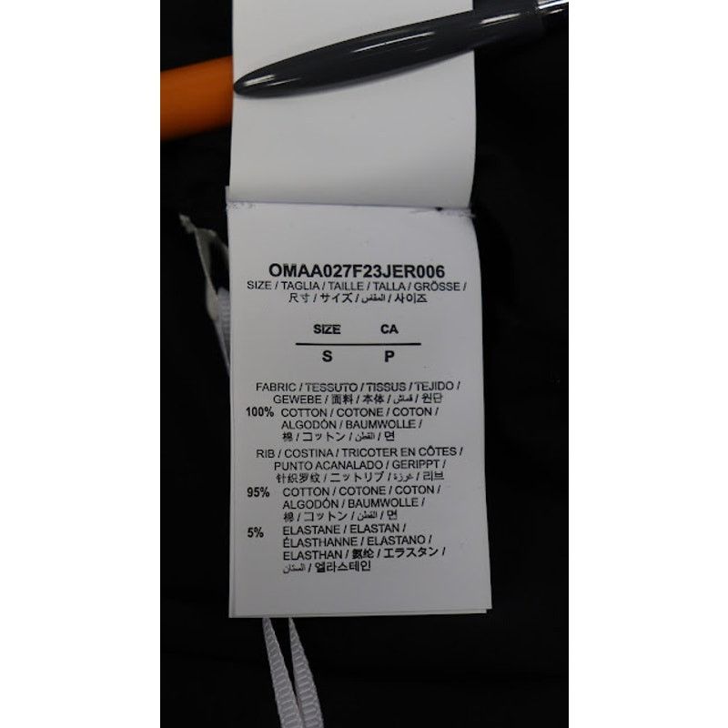 Off-White o1rshd1 Digital Bacchus Slim Short sleeve Tee T-Shirt Black Size US S / EU 44-46 / 1 - 8 Thumbnail