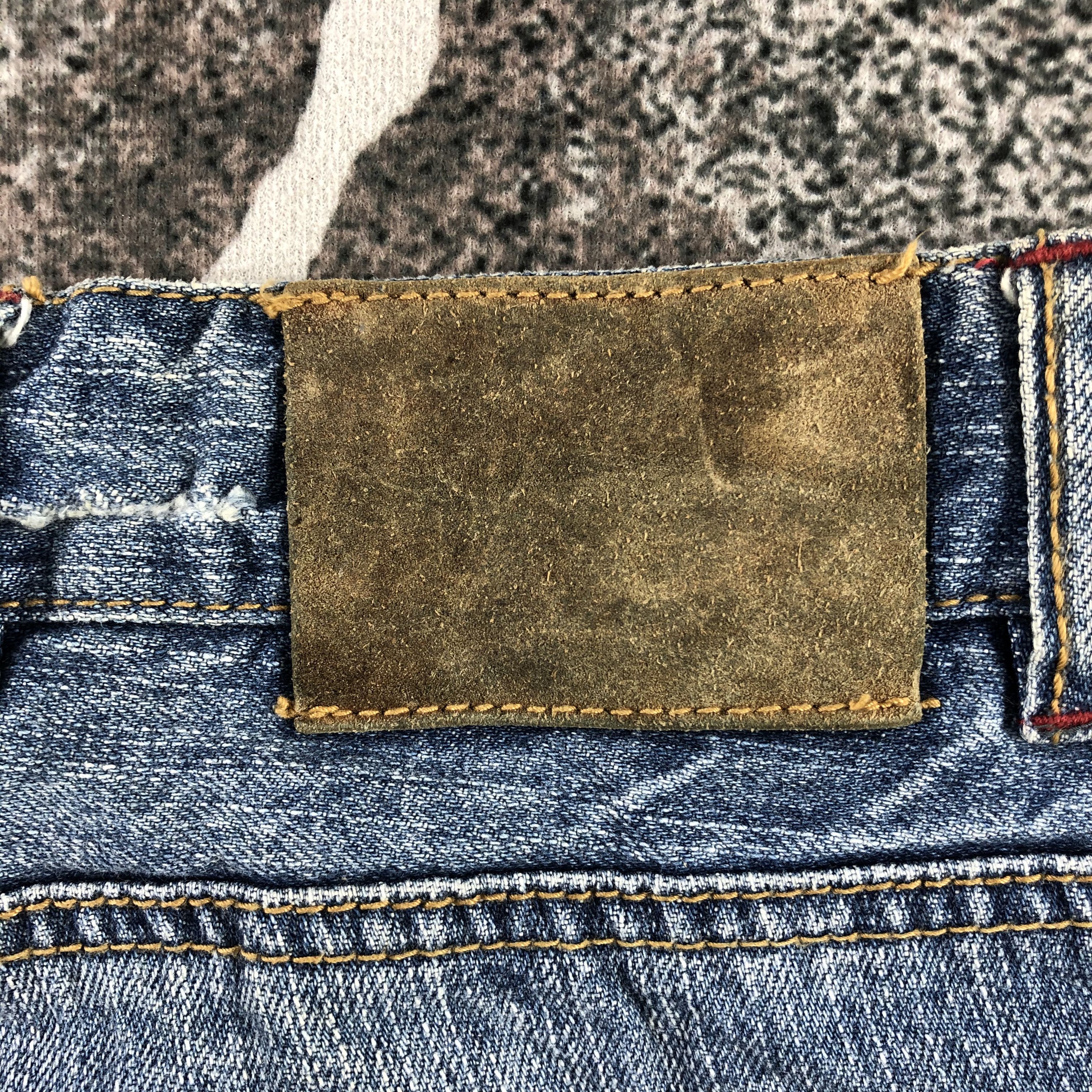 Japanese Brand Red Wing Jeans Faded Blue Denim KJ1248 Size US 32 / EU 48 - 5 Thumbnail