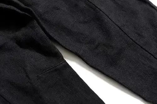 Japanese Brand 20SS Indigo Union Japan Black Patchwork Pants Size US 34 / EU 50 - 2 Thumbnail