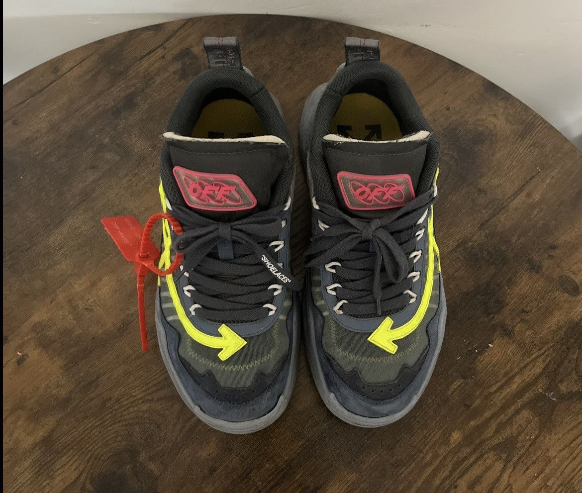 Off-White Off-White Odsy 1000 “Blue Yellow” SS20 – EU 42 / US 9 Size US 9 / EU 42 - 6 Thumbnail