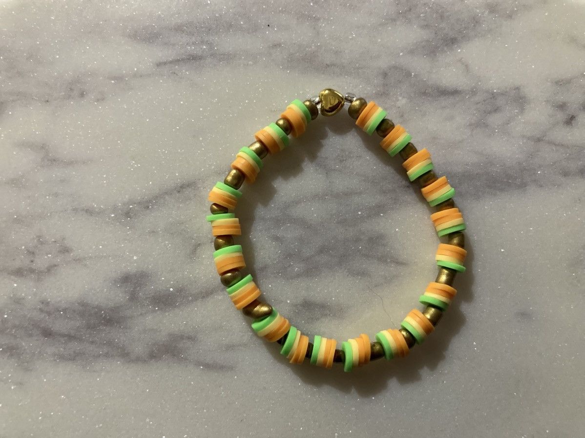 Other Pineapple coloured keishi beaded bracelet Size ONE SIZE - 1 Preview