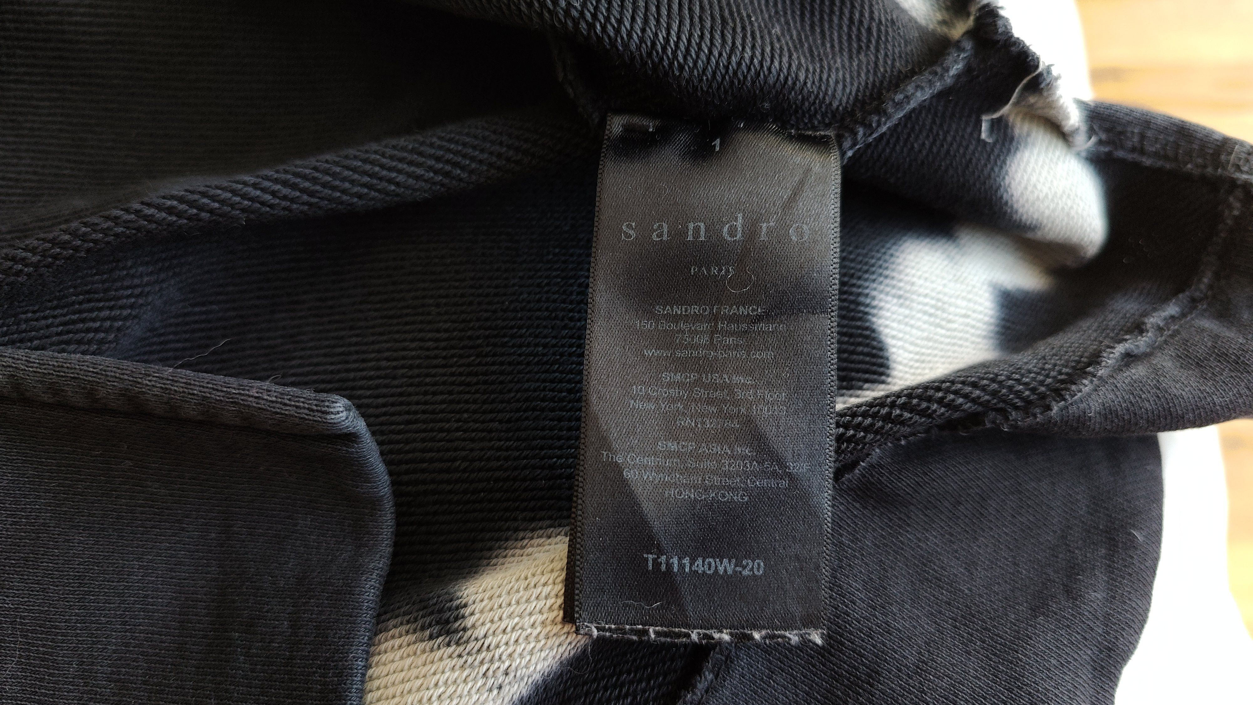 Sandro Sandro Tie Dye Oversized Hoodie Sweatshirt Size US L / EU 52-54 / 3 - 8 Thumbnail