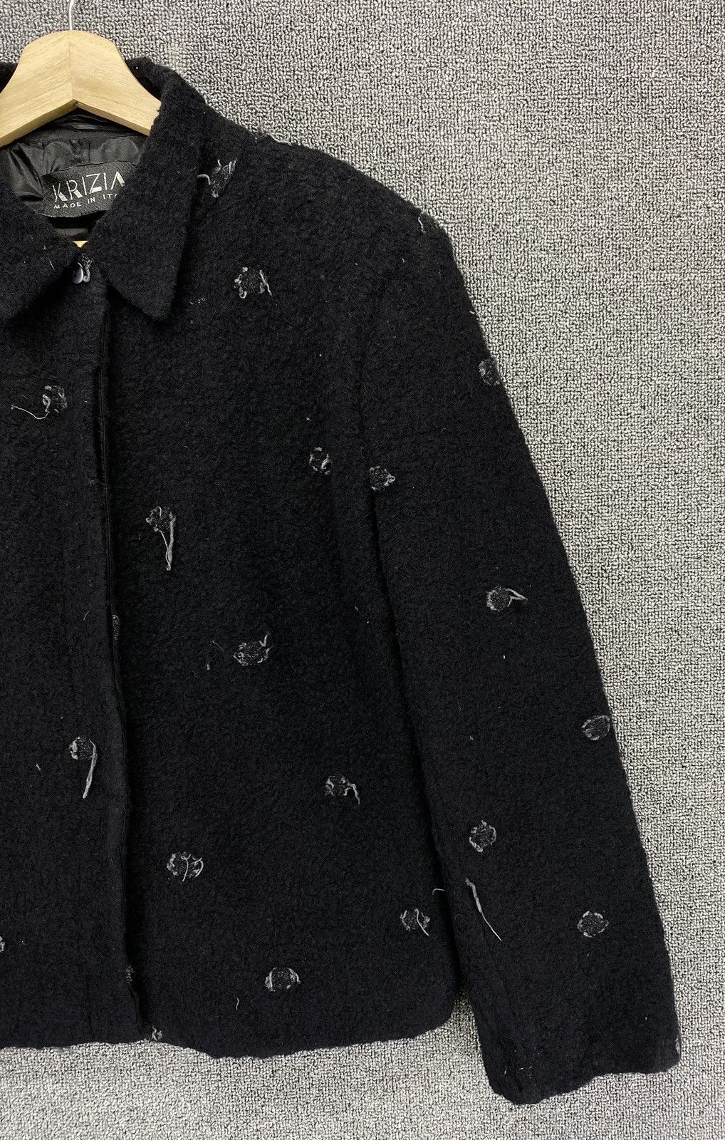 Krizia Uomo Vintage Krizia Uomo Wool Cardigan Rare Jacket Size L / US 10 / IT 46 - 4 Thumbnail