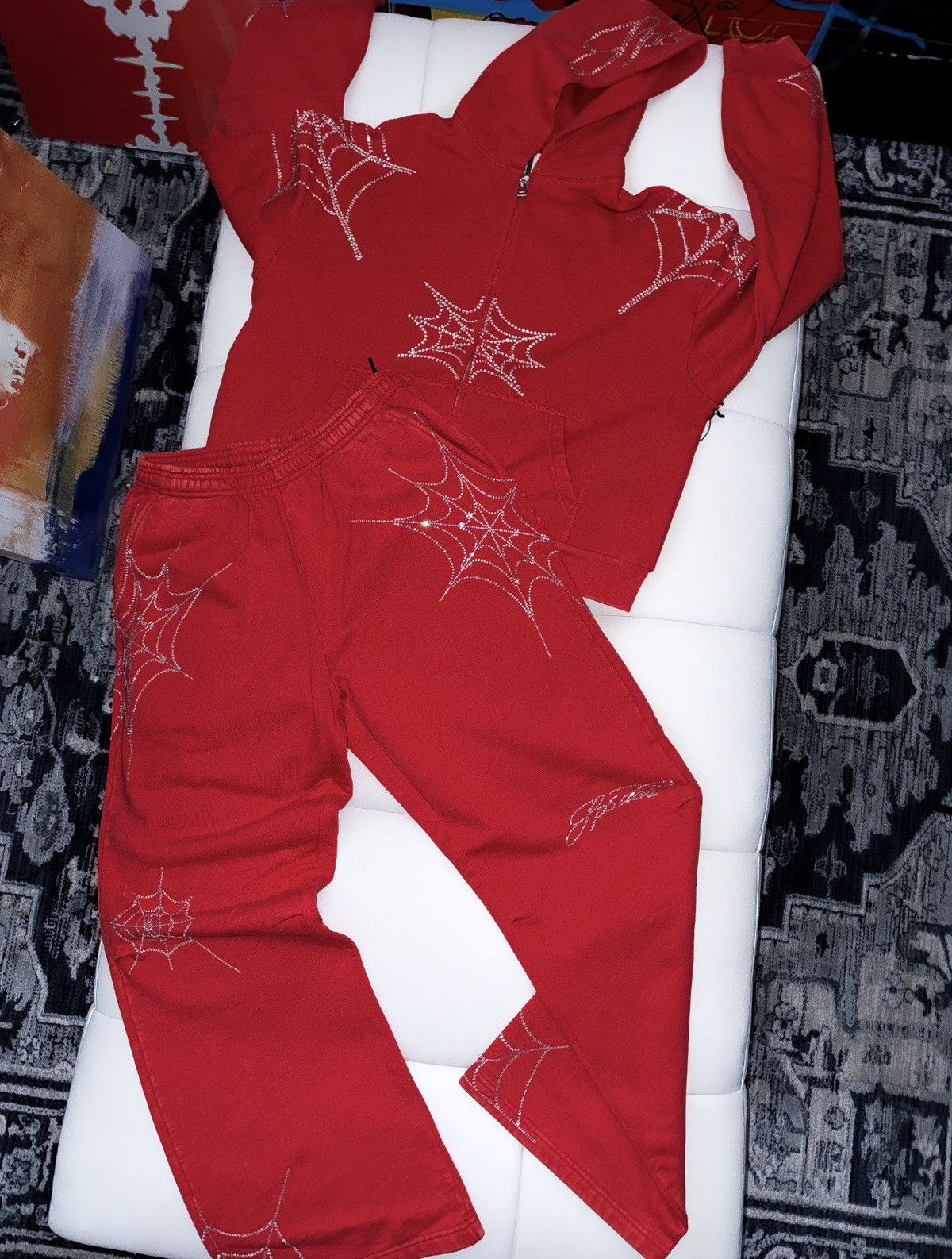 Sp5der WEB sweatsuit Size US M / EU 48-50 / 2 - 1 Thumbnail