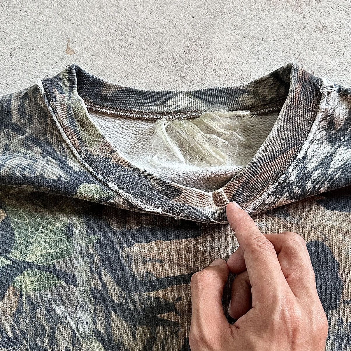 Realtree Vintage Y2K Carhartt Style Realtree Camo Crewneck Sweatshirt Size US L / EU 52-54 / 3 - 3 Thumbnail