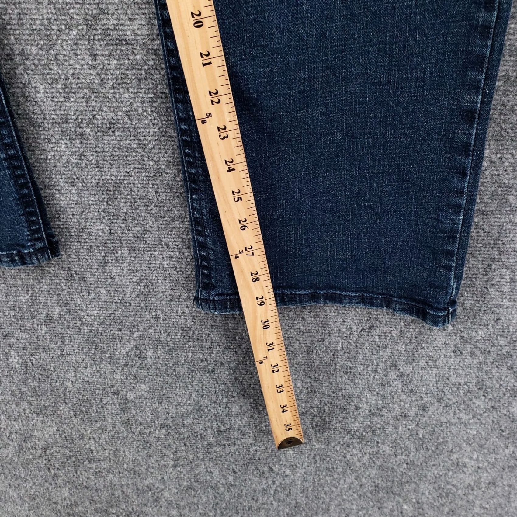 Hartford Axel Jeans Mens 38x29 Blue Hartford Coxx Slim Boot Stretch Dark Wash Denim Size US 38 / EU 54 - 5 Thumbnail