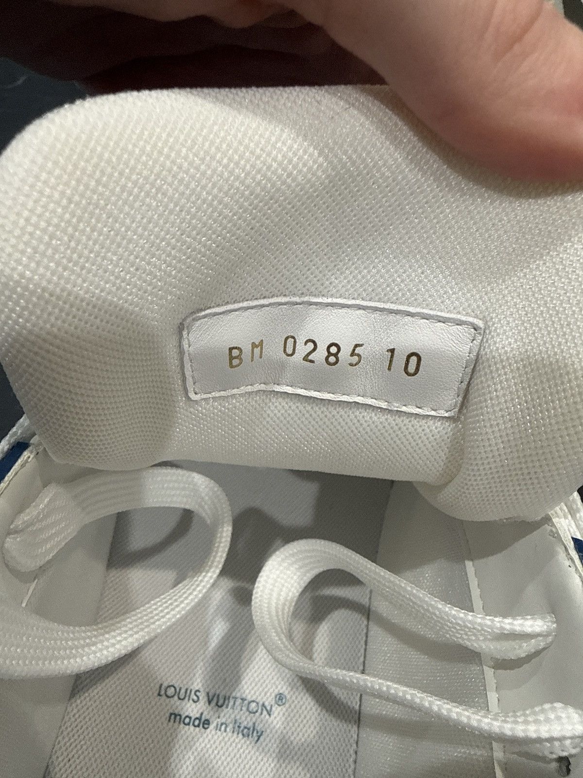 Louis Vuitton Louis Vuitton Trainer Sneaker “Blue Monogram Denim” Size US 10 / EU 43 - 7 Thumbnail