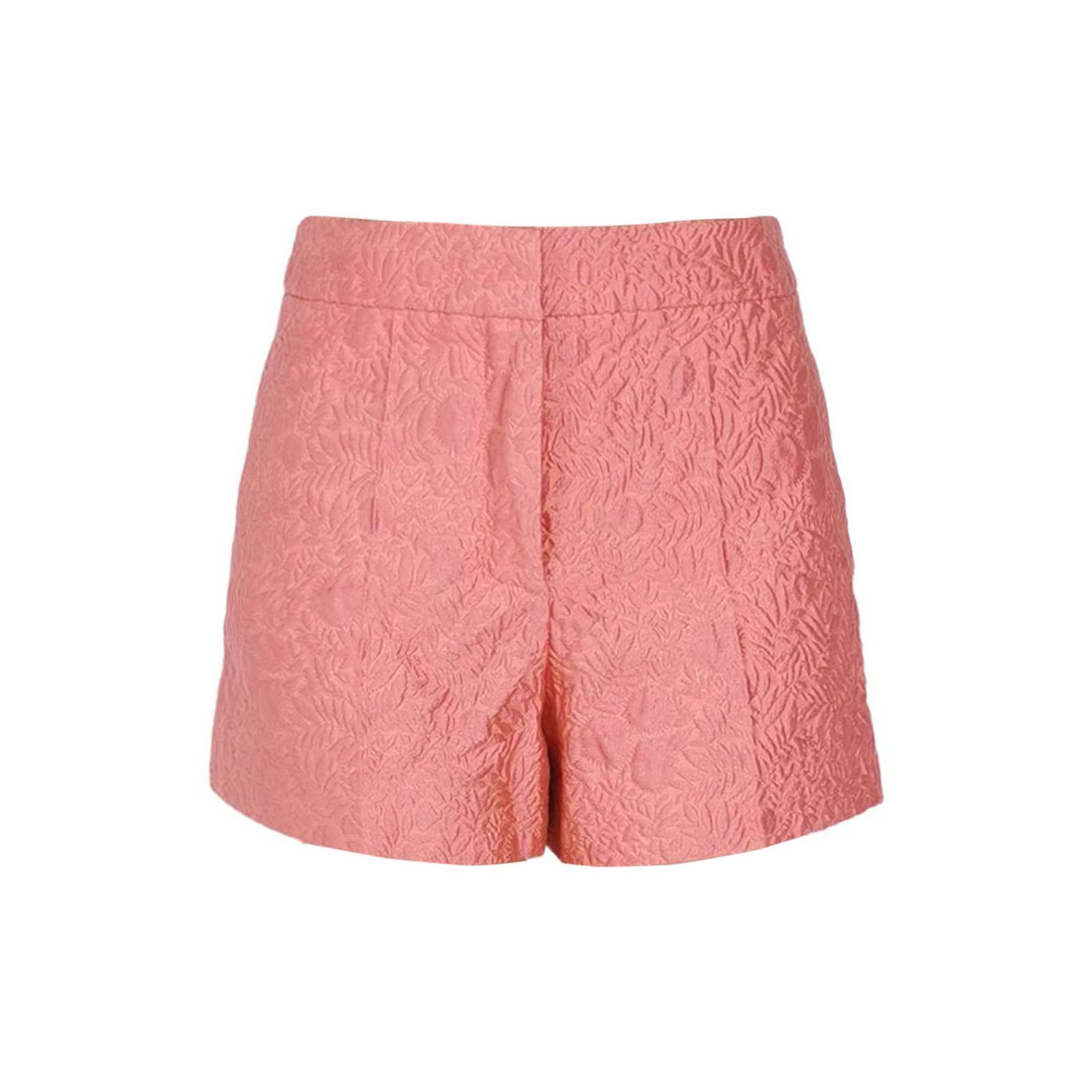 Louis Vuitton Louis Vuitton Embossed Pattern Shorts Pink Size 34 Size 25" / US 0 / IT 36 - 1 Thumbnail
