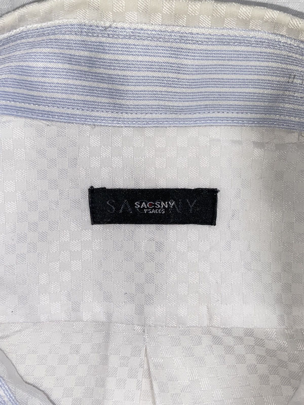 Designer × Japanese Brand × Yohji Yamamoto SACSNY Y’SACCS White Shirt Size US L / EU 52-54 / 3 - 6 Thumbnail