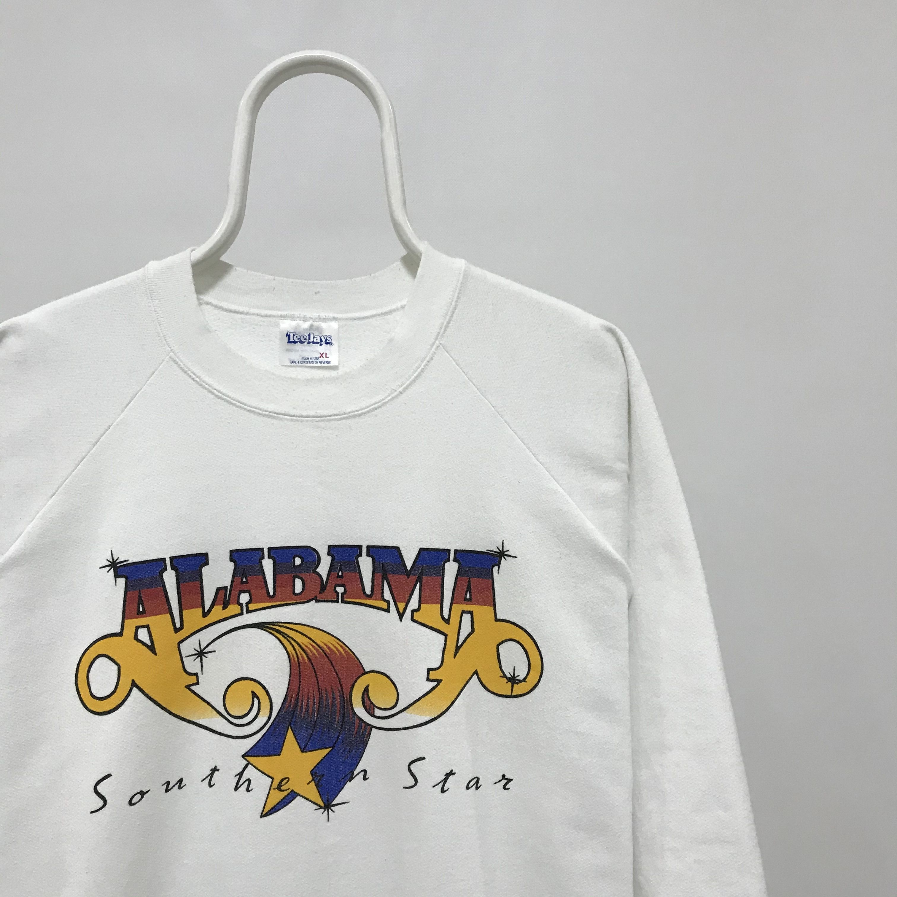 Band Tees ALABAMA 1989 Southern Star Vintage Sweatshirt Crewneck Band Size US L / EU 52-54 / 3 - 3 Thumbnail