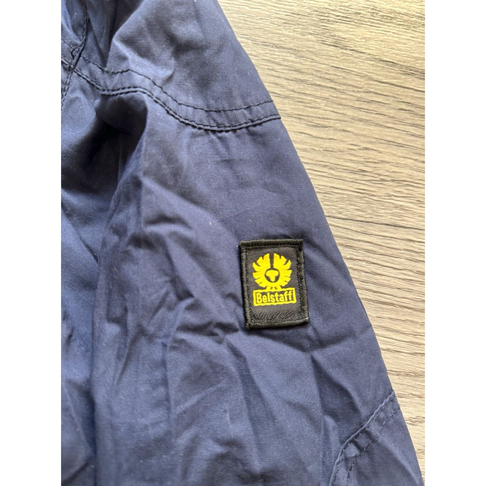 Belstaff Belstaff RACEMASTER Jacket Navy Size S Cotton Men Brown Label? Size US S / EU 44-46 / 1 - 4 Thumbnail
