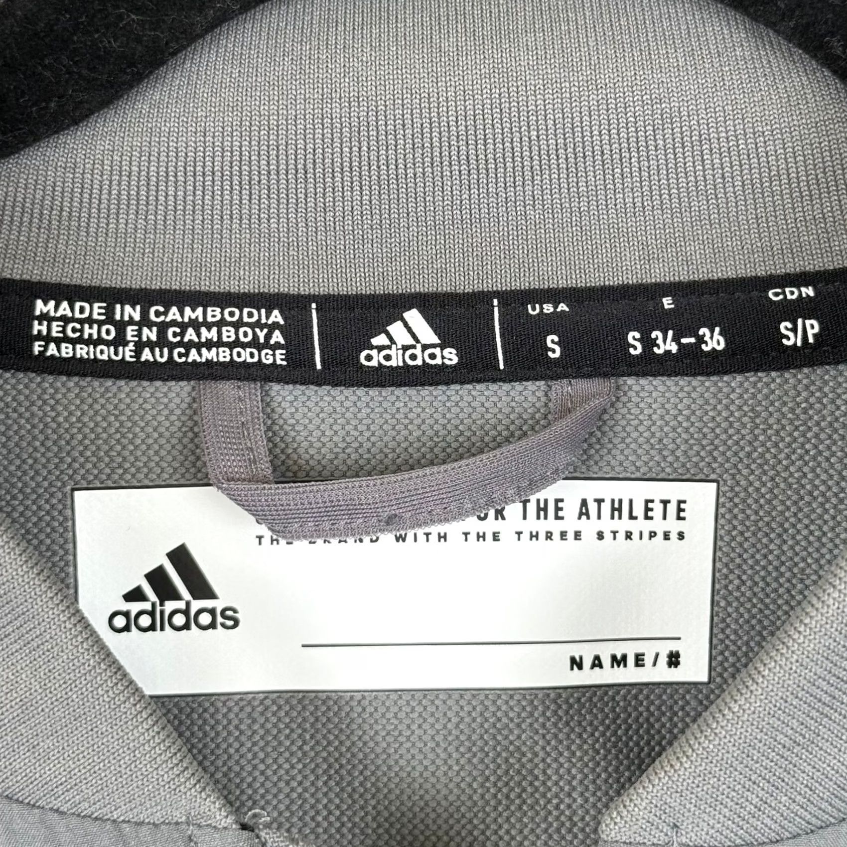 Adidas VINTAGE Adidas Gray Sideline 21 Woven Bomber Jacket Small Mens Jacket Clothing) Size US S / EU 44-46 / 1 - 3 Thumbnail