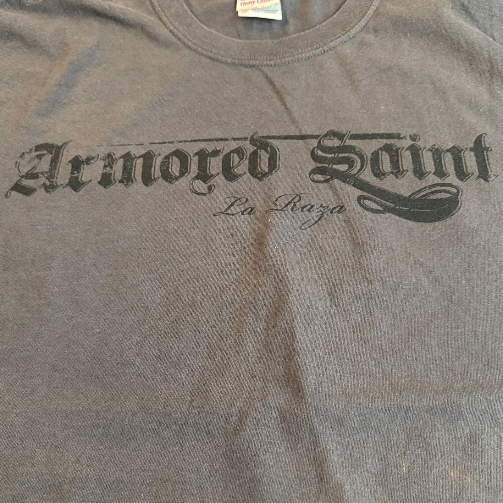 Other Armored Saint La Raza Sleeveless Gray T-Shirt Size XL Size US XL / EU 56 / 4 - 2 Thumbnail