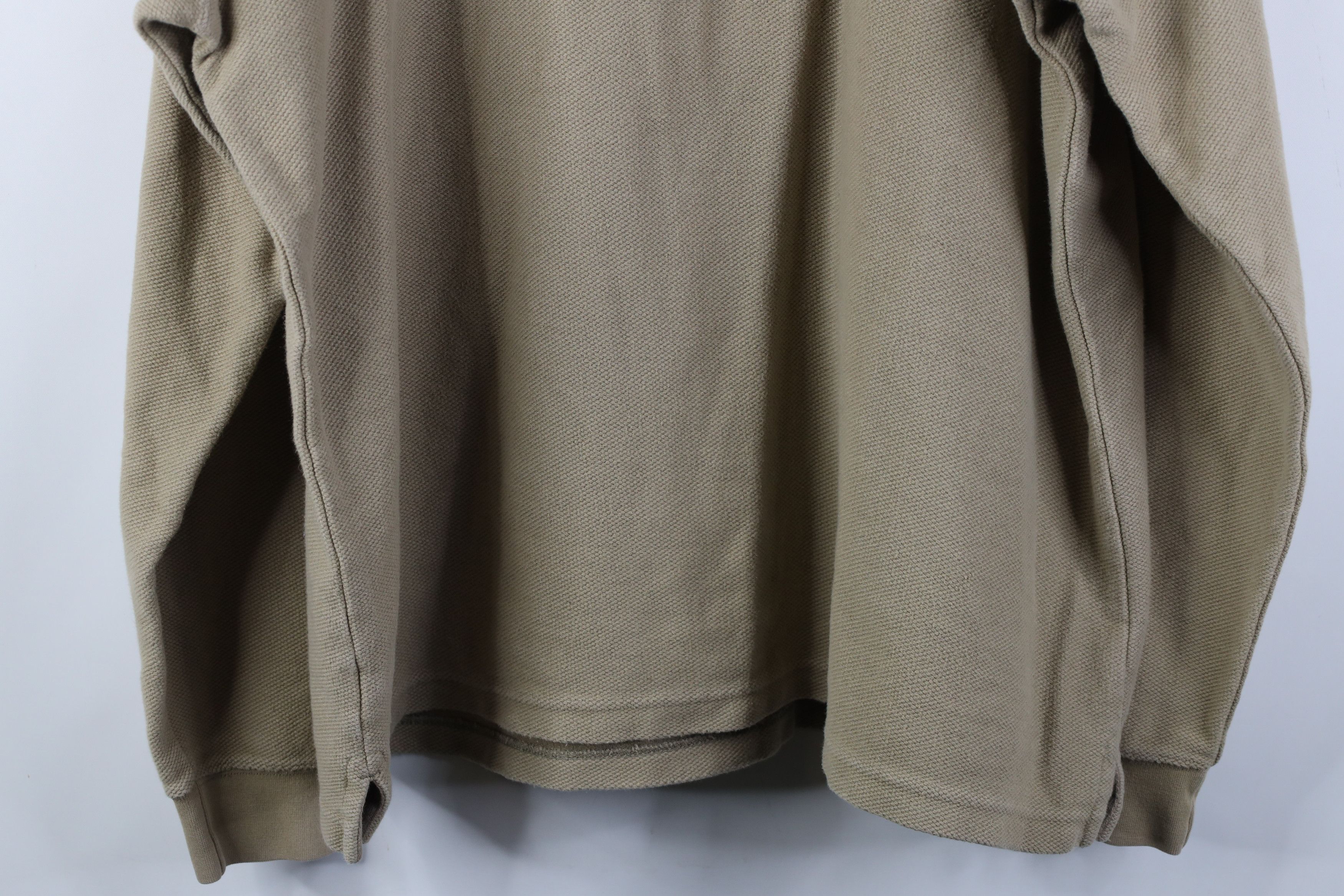 Eddie Bauer Vintage 90s Eddie Bauer Cotton Thermal Knit Long Sleeve Polo Size US XL / EU 56 / 4 - 13 Thumbnail