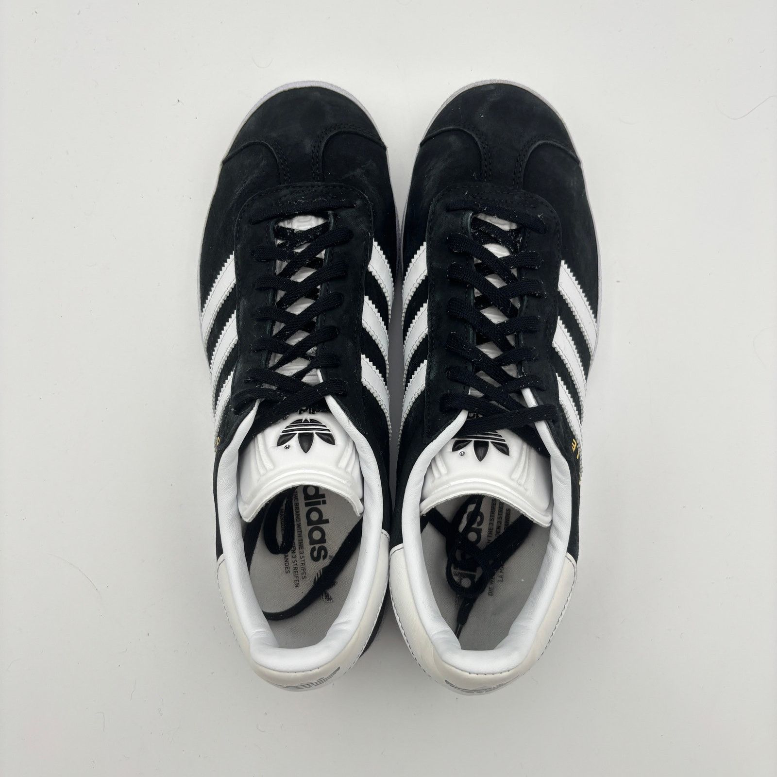 Adidas Adidas Gazelle Core Black Cloud White Suede Sneakers M's 8.5 Size US 8.5 / EU 41-42 - 6 Thumbnail