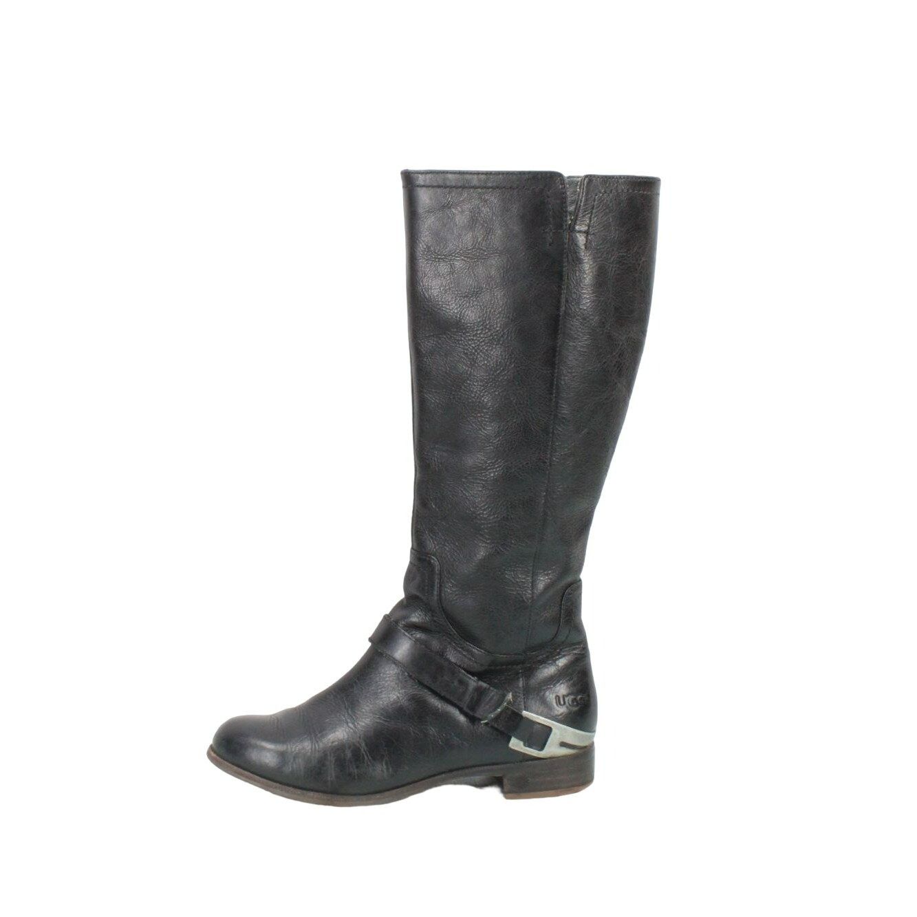 Leather × Ugg UGG Australia Channing II Knee High Riding Boots Size US 6.5 / IT 36.5 - 1 Thumbnail