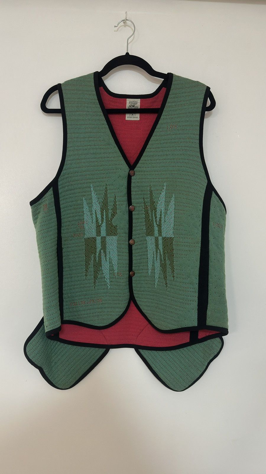 Kapital Kapital x ByBorre Hyper Chimayo Vest Size US L / EU 52-54 / 3 - 1 Thumbnail