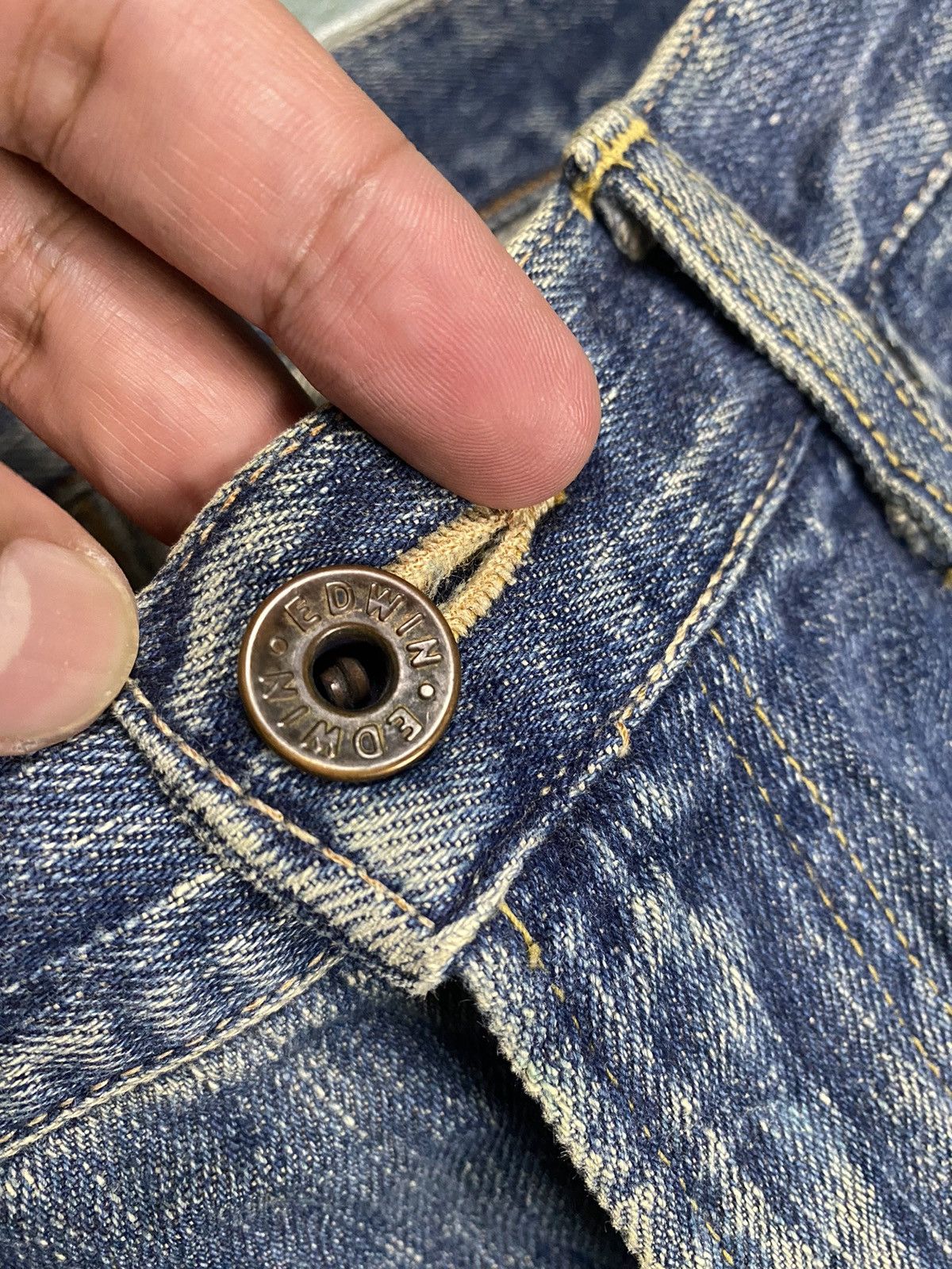Edwin Edwin 505x 31x34 Selvedge Faded Jeans Size US 30 / EU 46 - 10 Thumbnail