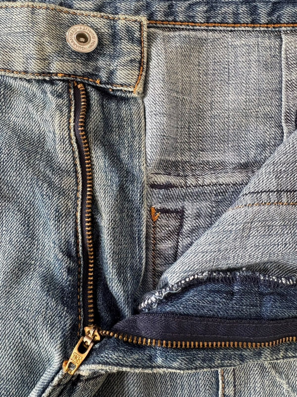 JNCO Vintage Japanese Brand Patches Baggy Cargo Jeans Size US 35 - 9 Thumbnail