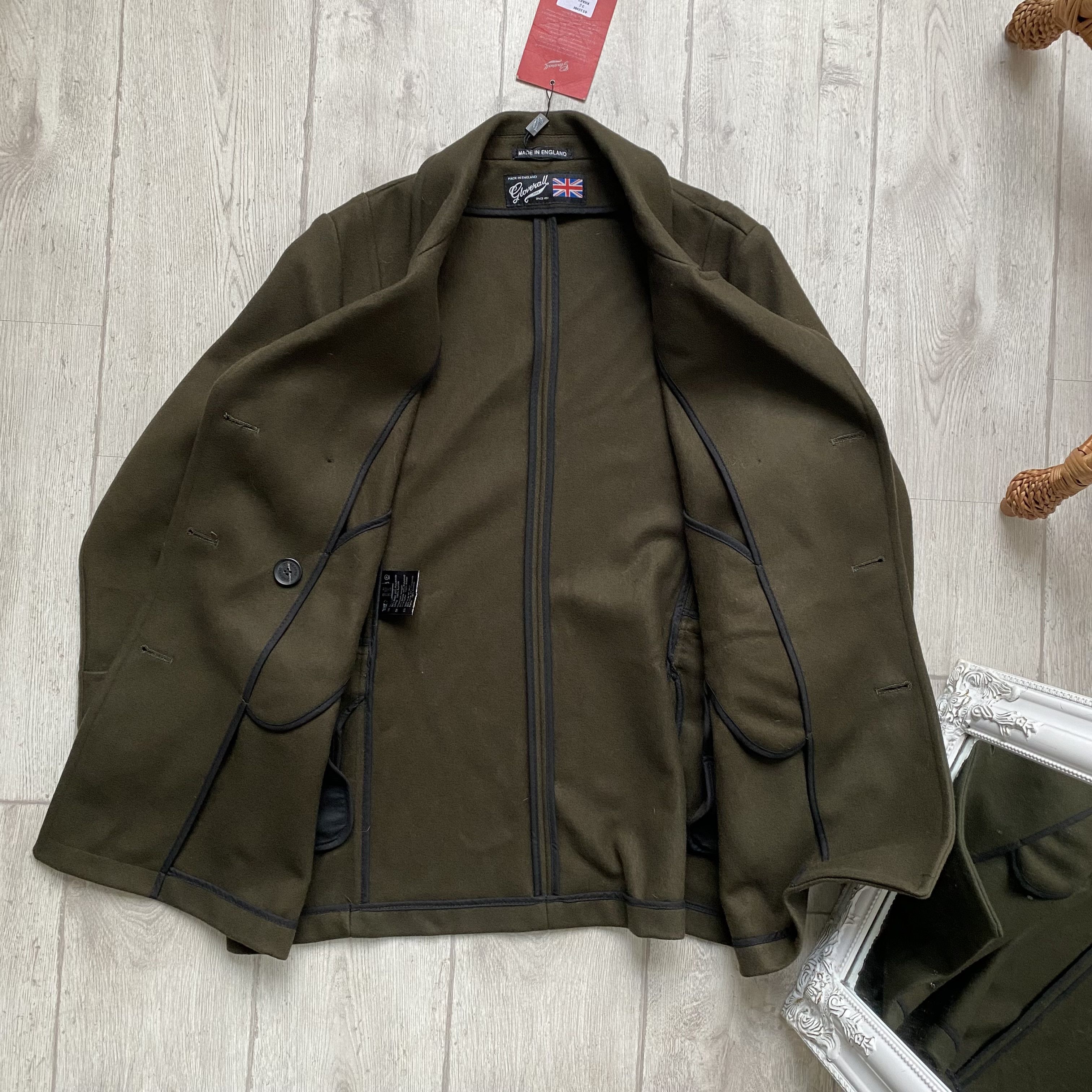 Gloverall RRP 600$ Gloverall Wool Double Coat made in england Size US M / EU 48-50 / 2 - 10 Thumbnail