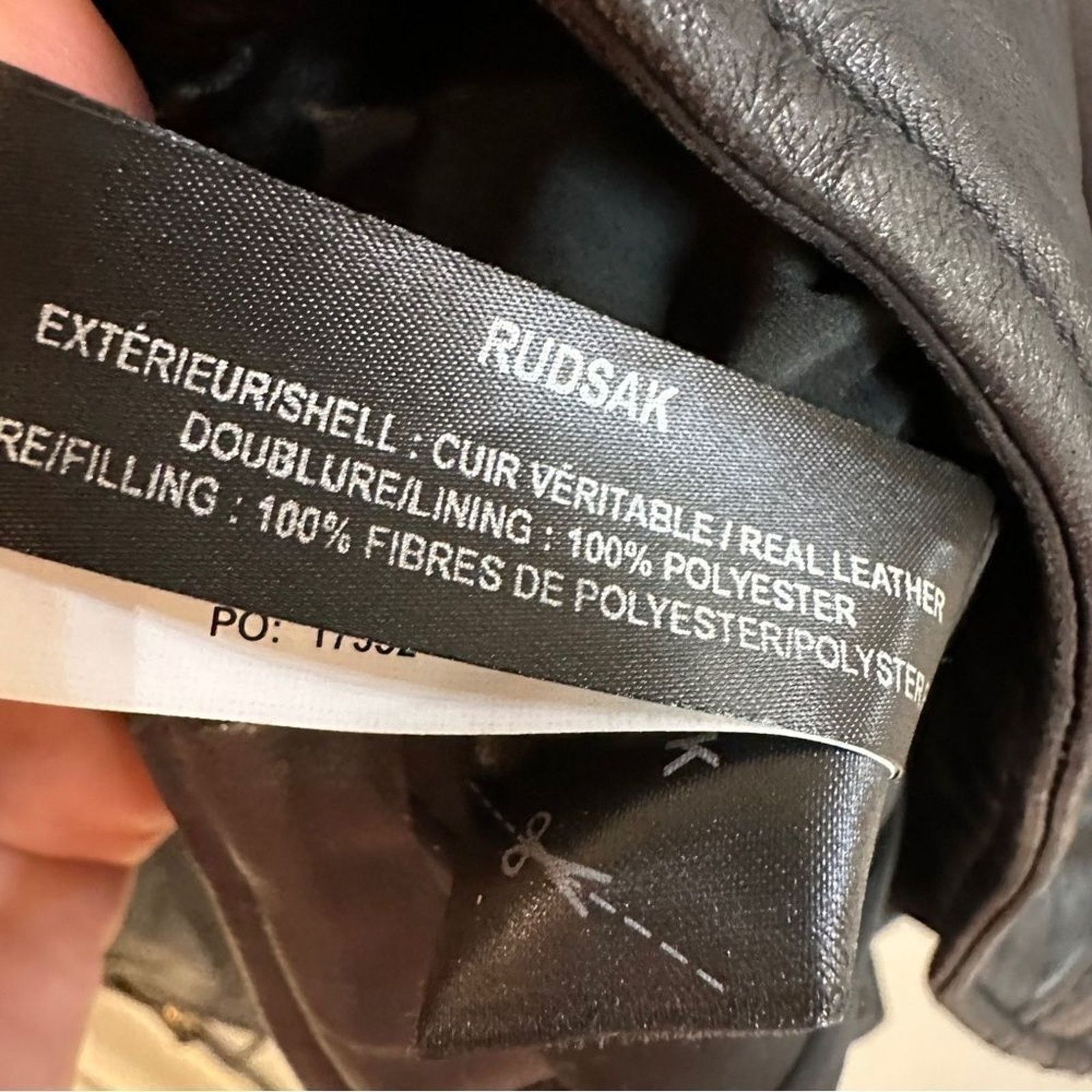 Rudsak Rudsak | XS | black cropped leather jacket Size XS / US 0-2 / IT 36-38 - 10 Thumbnail