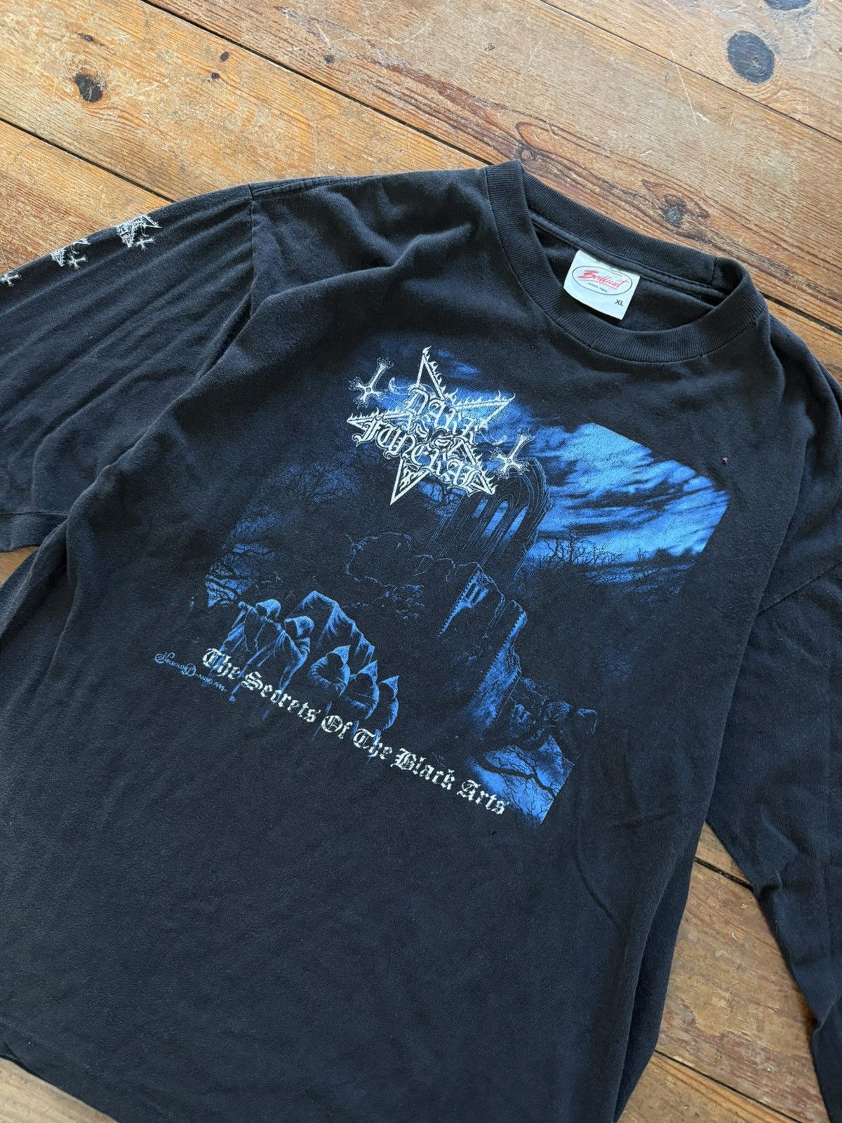 Band Tees × Vintage VINTAGE DARK FUNERAL THE SECRETS OF THE BLACK ARTS TEE Size US XL / EU 56 / 4 - 2 Thumbnail