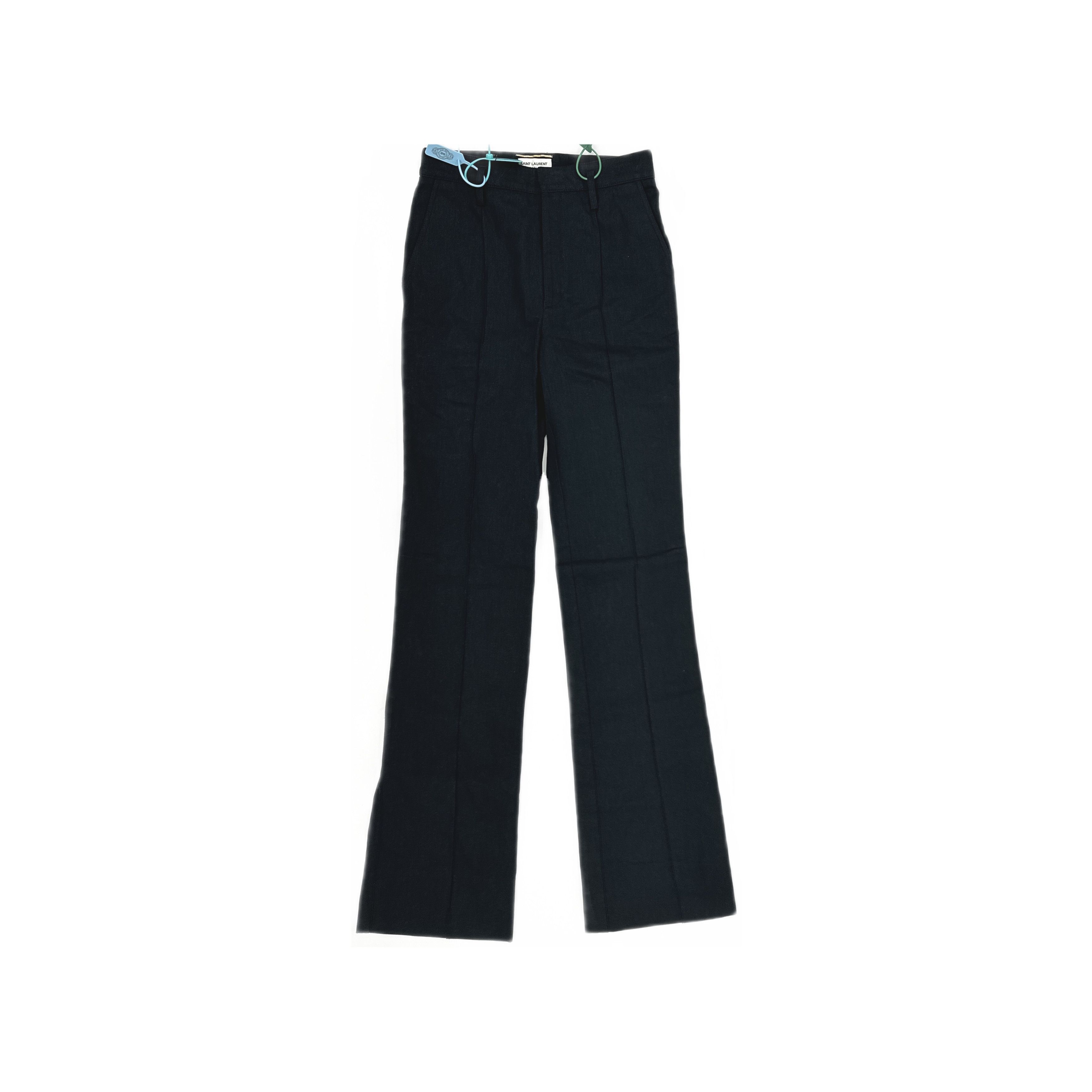 Saint Laurent Paris Saint Laurent Cotton Trousers Size 38 Size 27" / US 4 / IT 40 - 1 Thumbnail