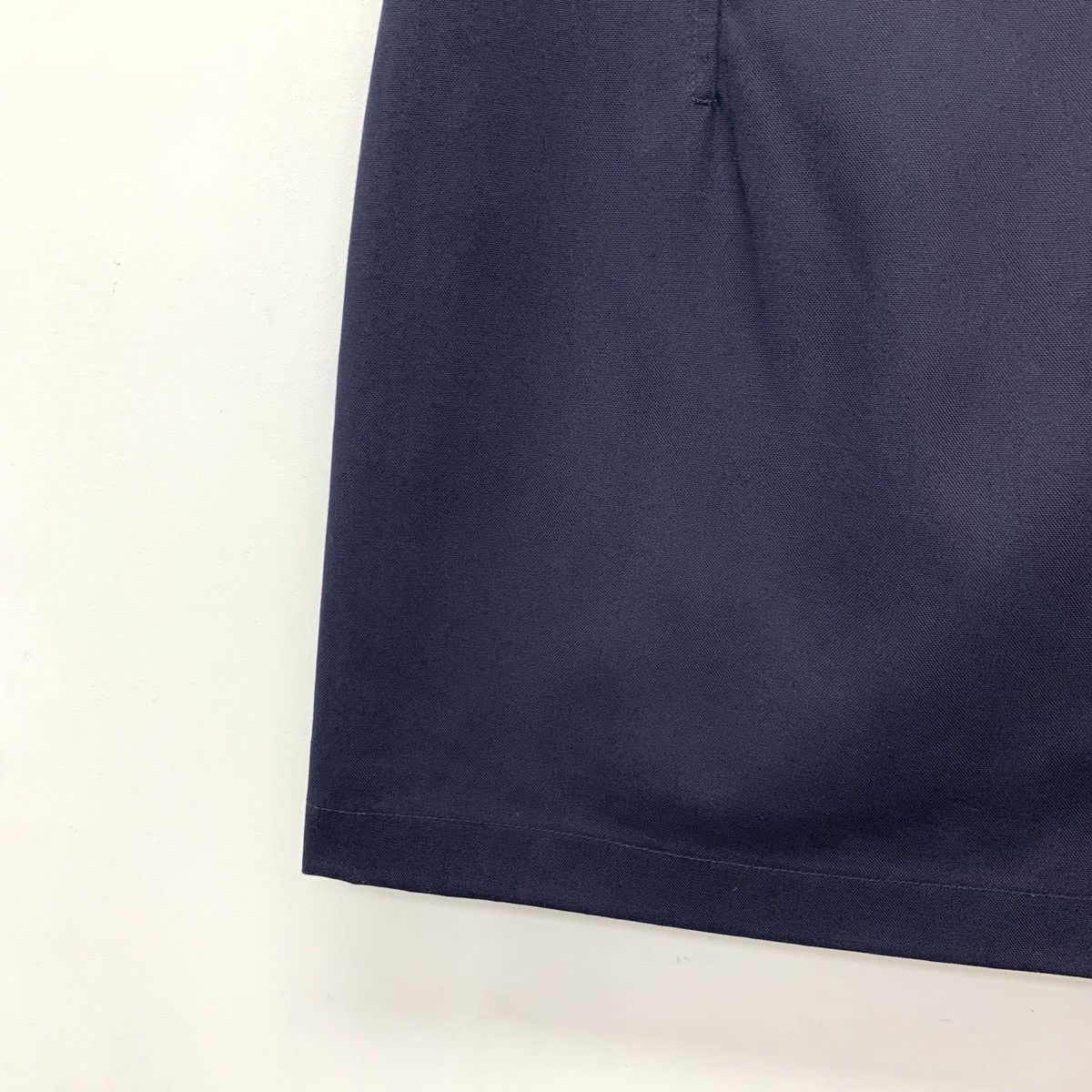 Hermes Hermes, Dark Blue Bell Chain Cotton Casual Mini Skirt K26WX Size 25" / US 0 / IT 36 - 4 Thumbnail