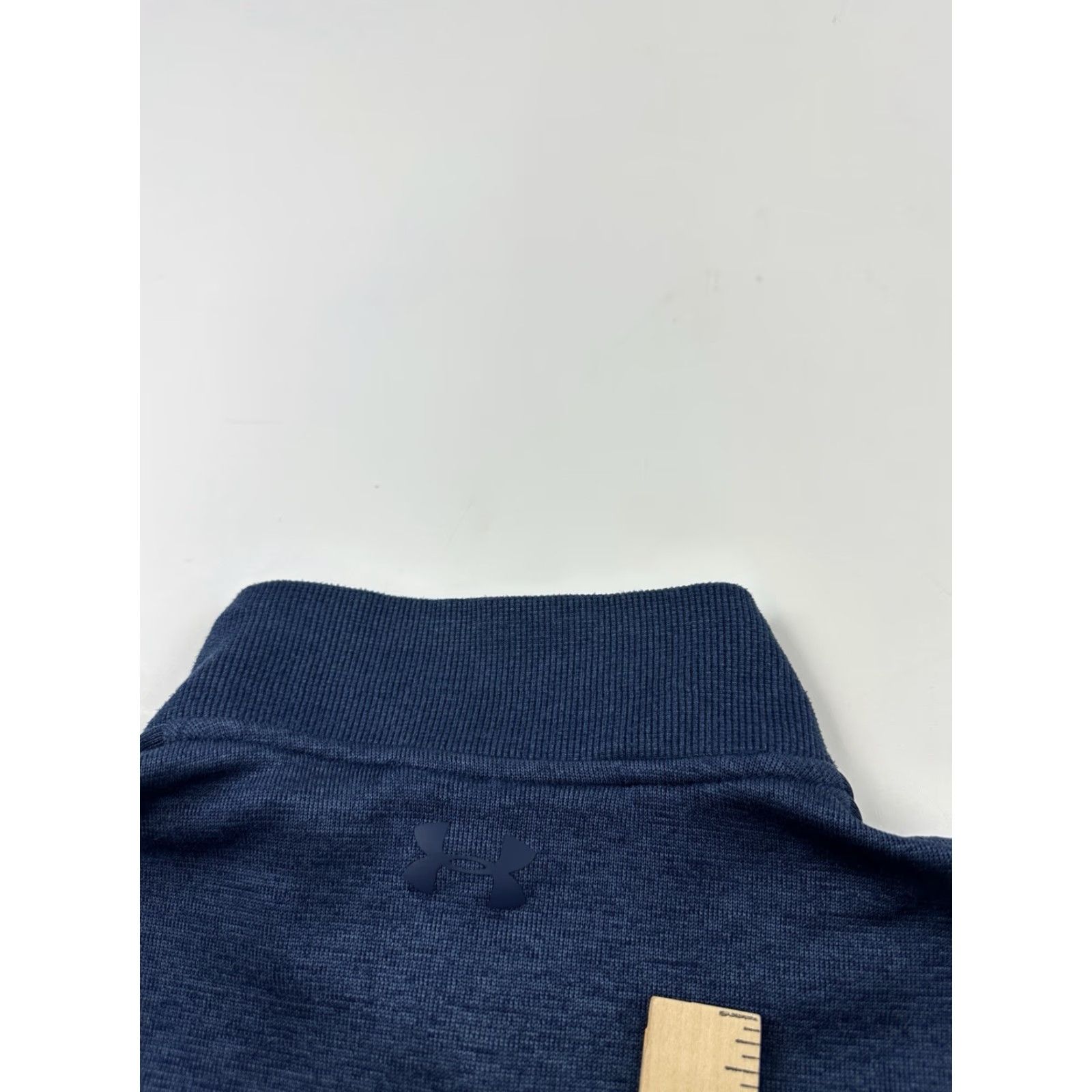 Under Armour Under Armour Sweatshirt Mens M Blue Golf Pullover 1/4 Zip Loose Fit Shirt Mens Golf 1/4 Zip Logo Size US M / EU 48-50 / 2 - 8 Thumbnail