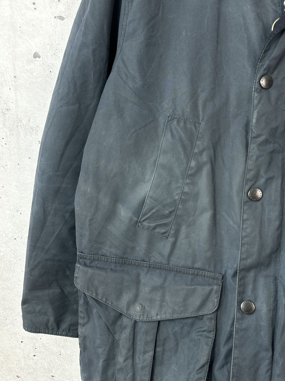 Barbour Barbour Hereford Wax Cotton Dark Green Men’s Zip Jacket Size US XL / EU 56 / 4 - 6 Thumbnail