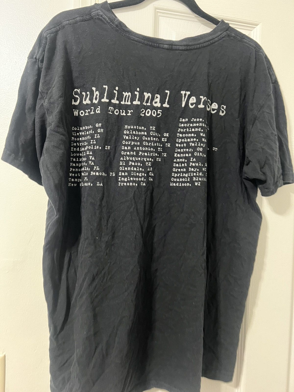 Band Tees × Vintage Vintage Slipknot Band Tee Size US L / EU 52-54 / 3 - 2 Thumbnail