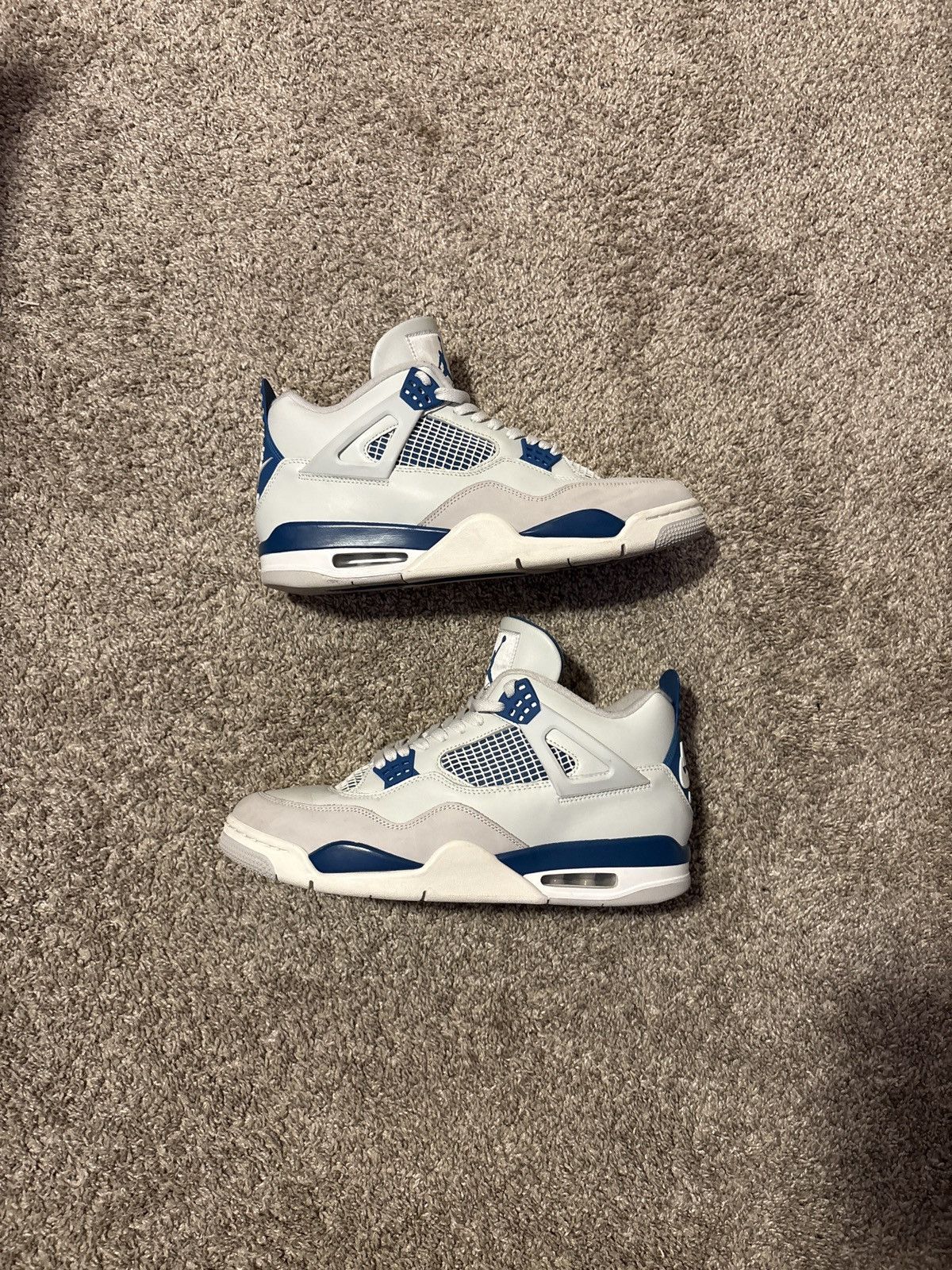Jordan Brand Jordan 4 military blue Size US 11.5 / EU 44-45 - 1 Thumbnail