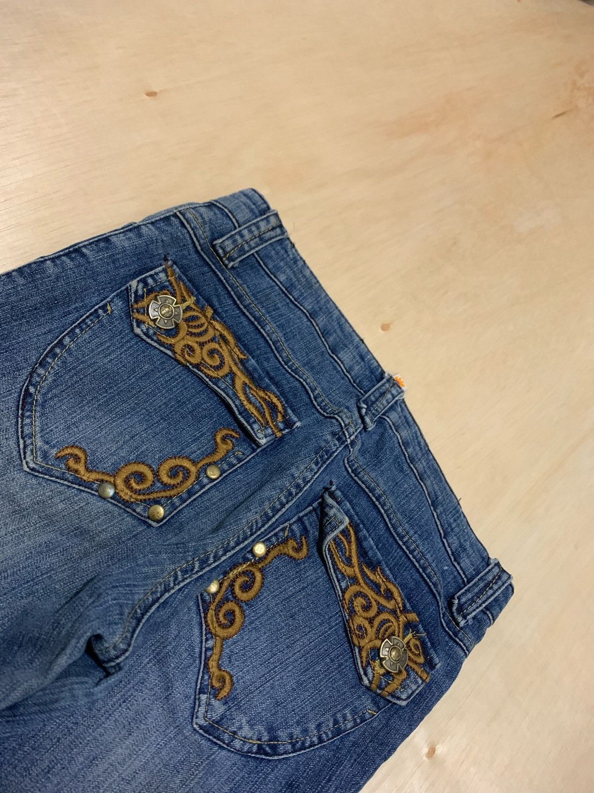 20471120 × Japanese Brand × Vintage Vintage Jinguozi Creation Jeans Bootcut Size 29" - 5 Thumbnail