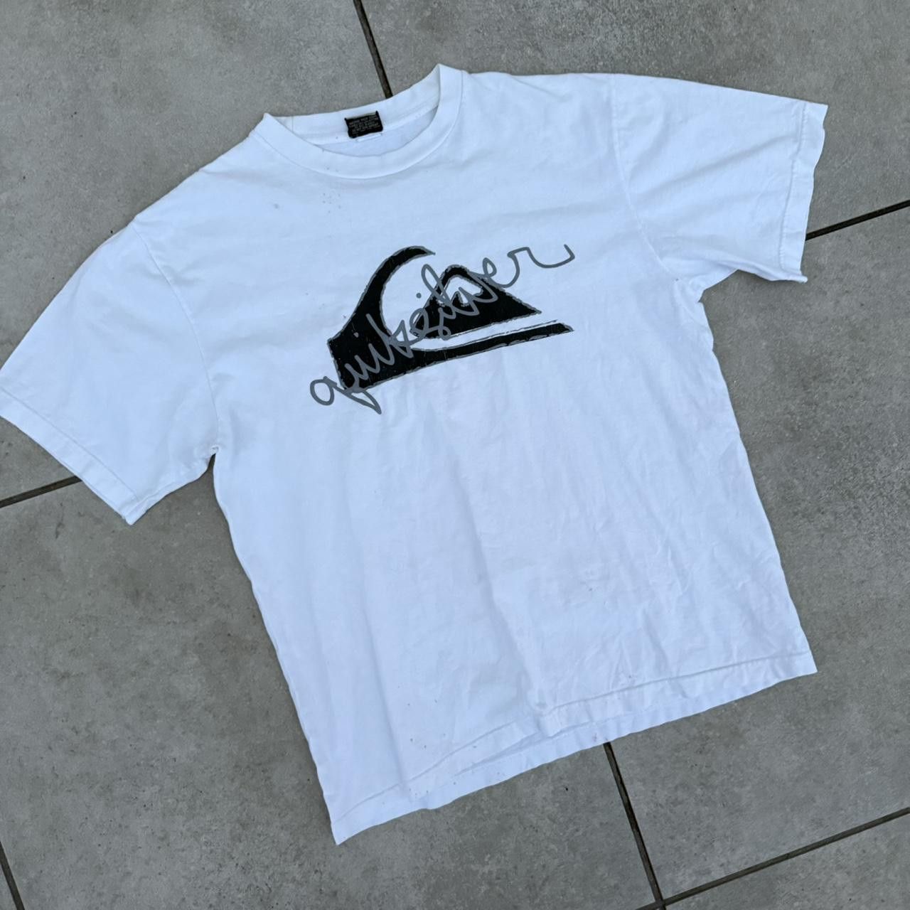 Quiksilver Quicksilver T shirt Tee Vintage Retro 90s Surf Size US M / EU 48-50 / 2 - 2 Thumbnail