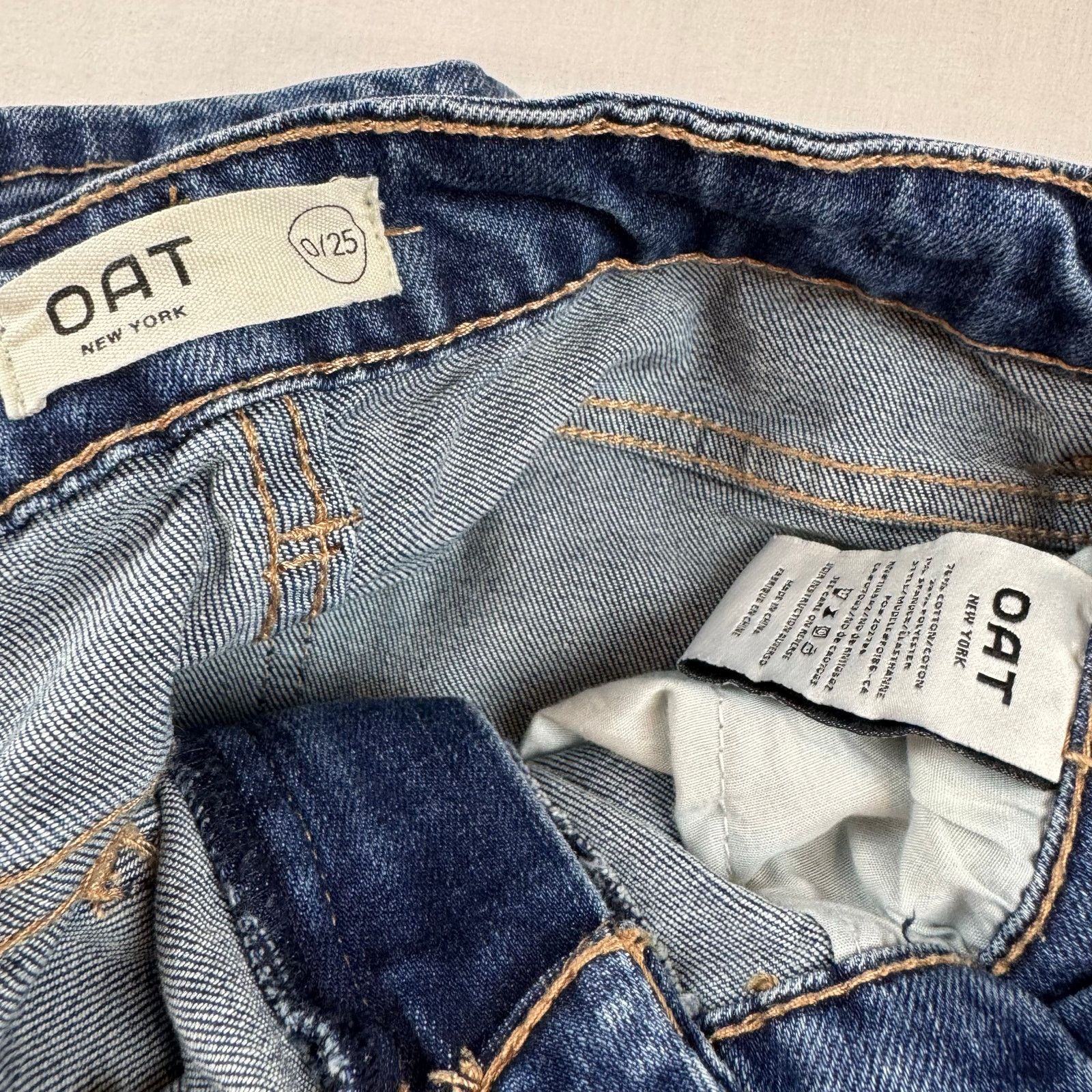 Other Oat NY Jeans Size 25" / US 0 / IT 36 - 4 Thumbnail