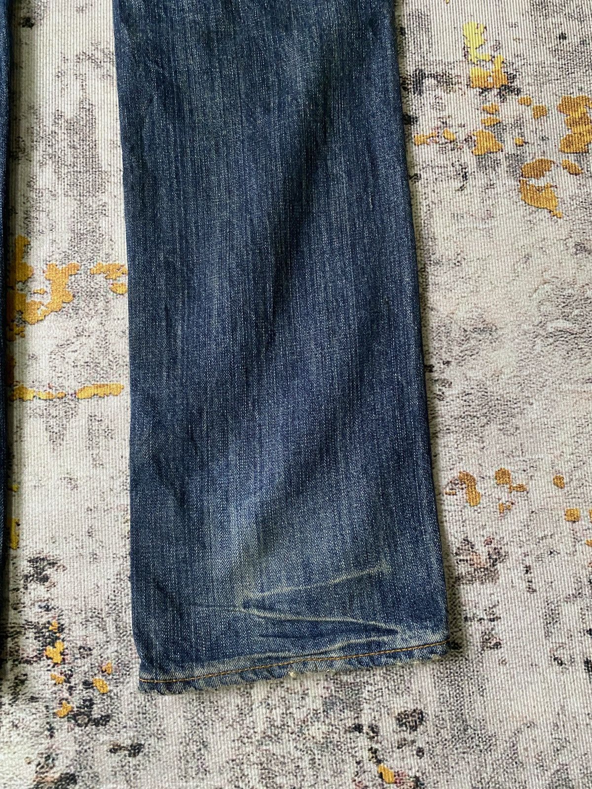 Japanese Brand PPFM Japan Distressed Denim Size US 31 - 12 Thumbnail