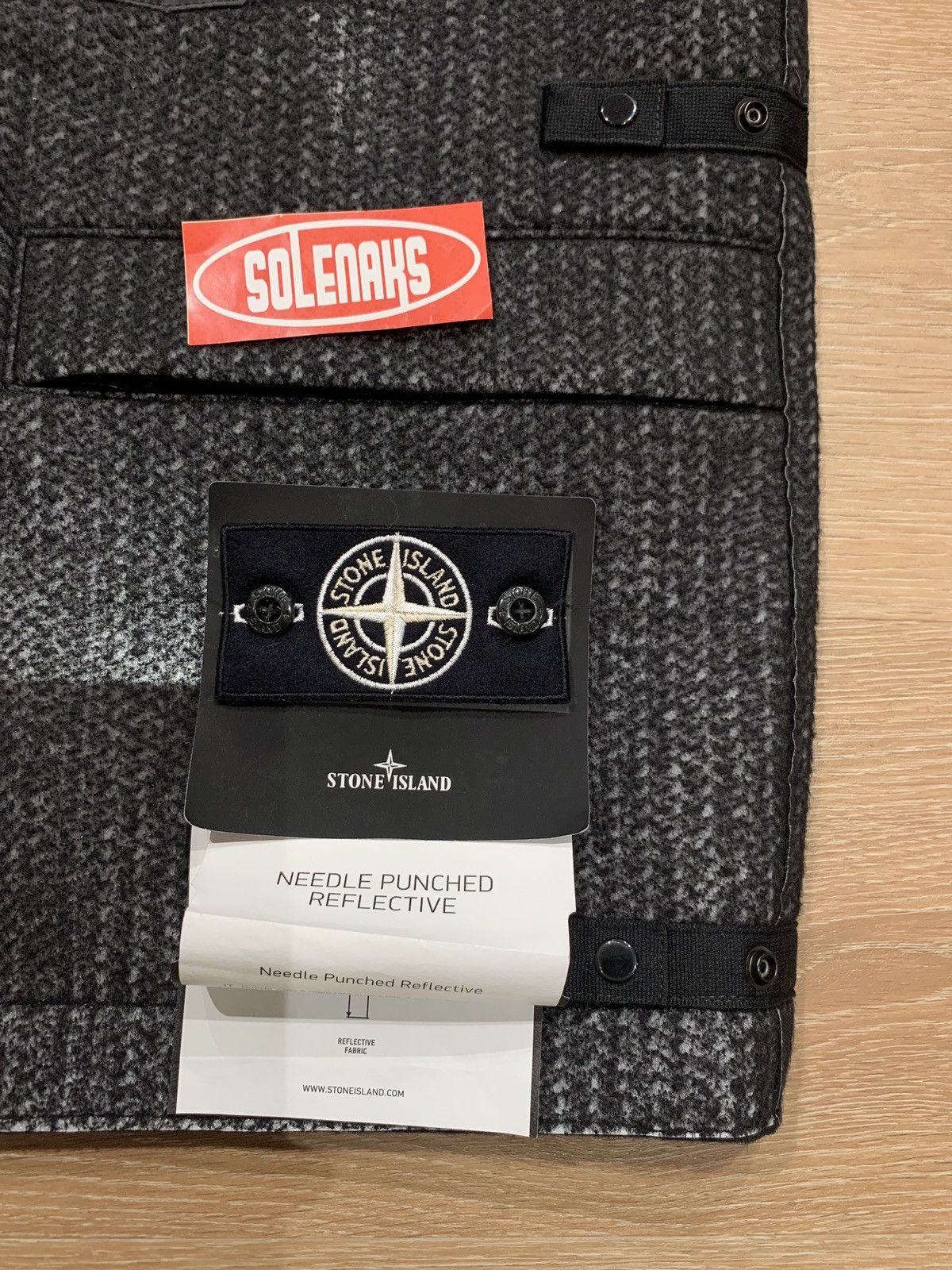 Designer × Stone Island Stone island needle punched reflective rare Size US M / EU 48-50 / 2 - 6 Thumbnail