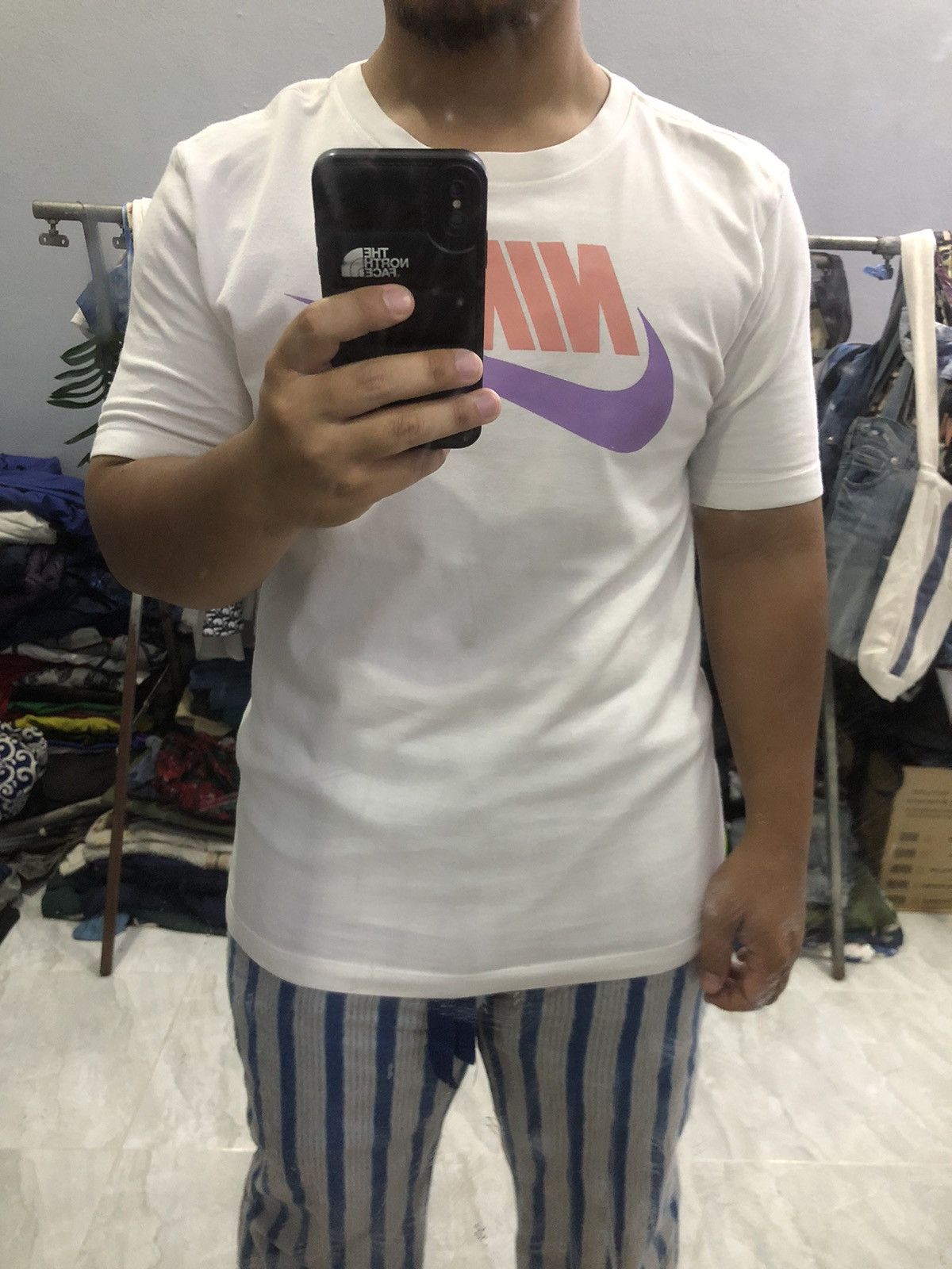 Nike Nike Swoosh logo white shirt Size US M / EU 48-50 / 2 - 16 Thumbnail