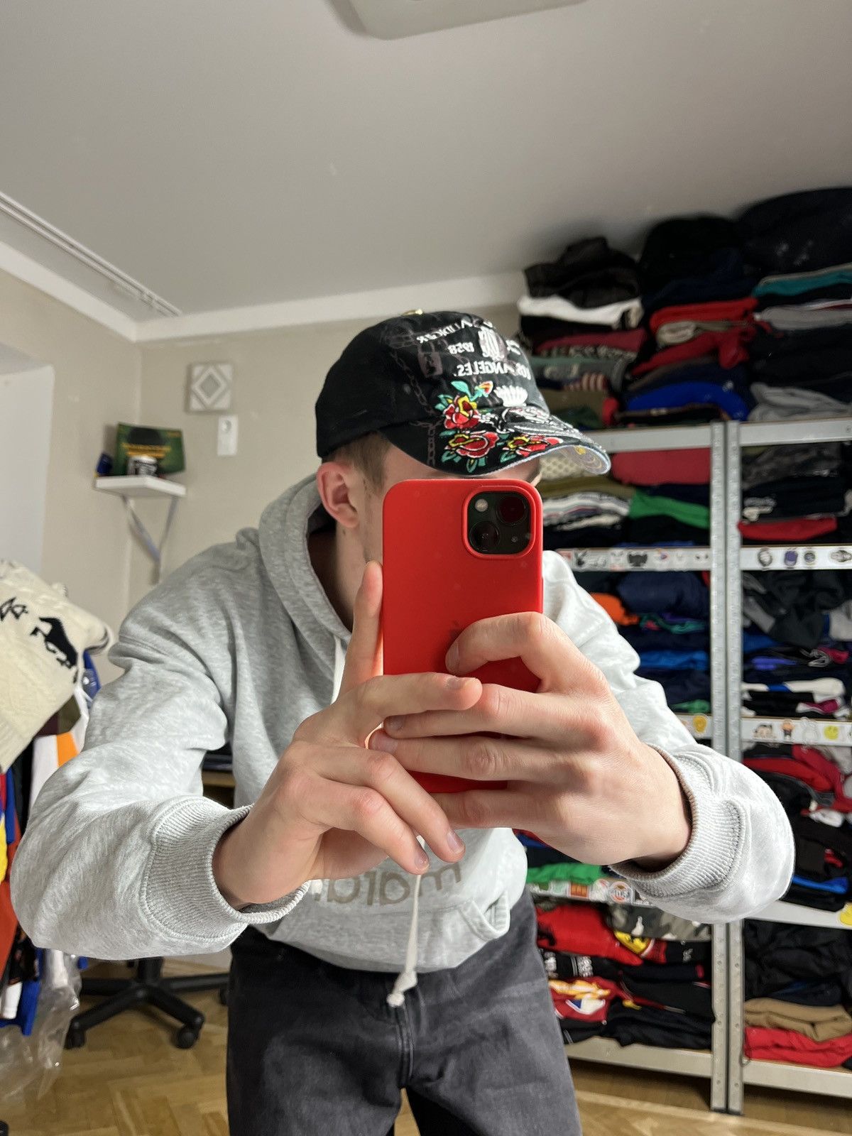 Ed Hardy Vintage Y2K Ed Hardy Cristian Audigier Streetwear Hat Cap Size ONE SIZE - 3 Thumbnail