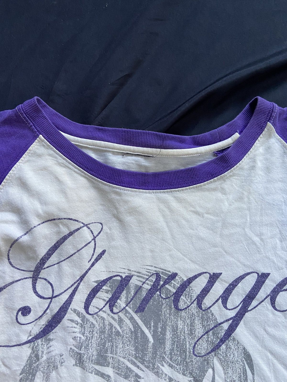 Japanese Brand DISTRESSED WOMAN GARAGE TEE Size US M / EU 48-50 / 2 - 5 Thumbnail