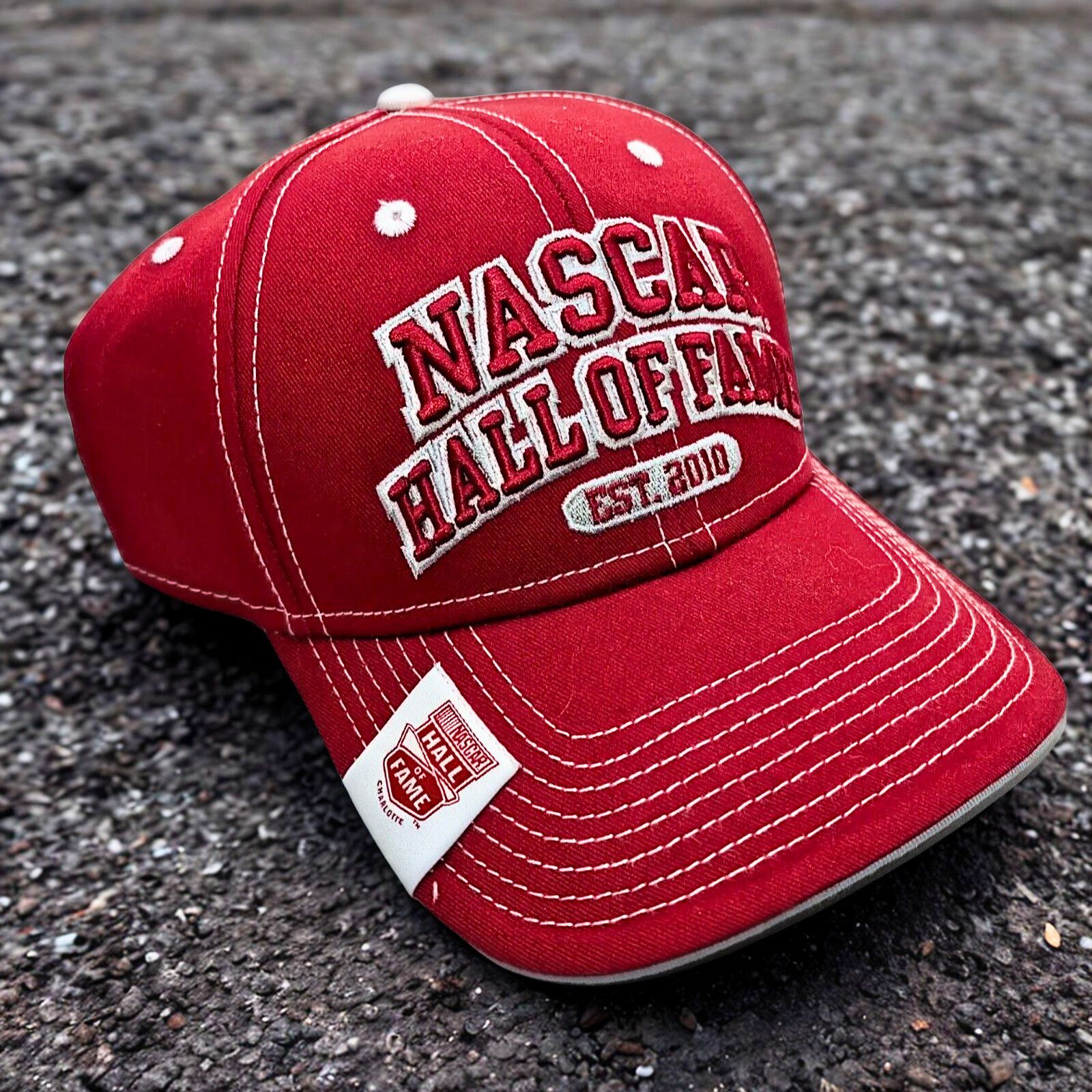 NASCAR NASCAR Hall of Fame Charlotte Hat Strap Our Sport Our House Size ONE SIZE - 1 Thumbnail