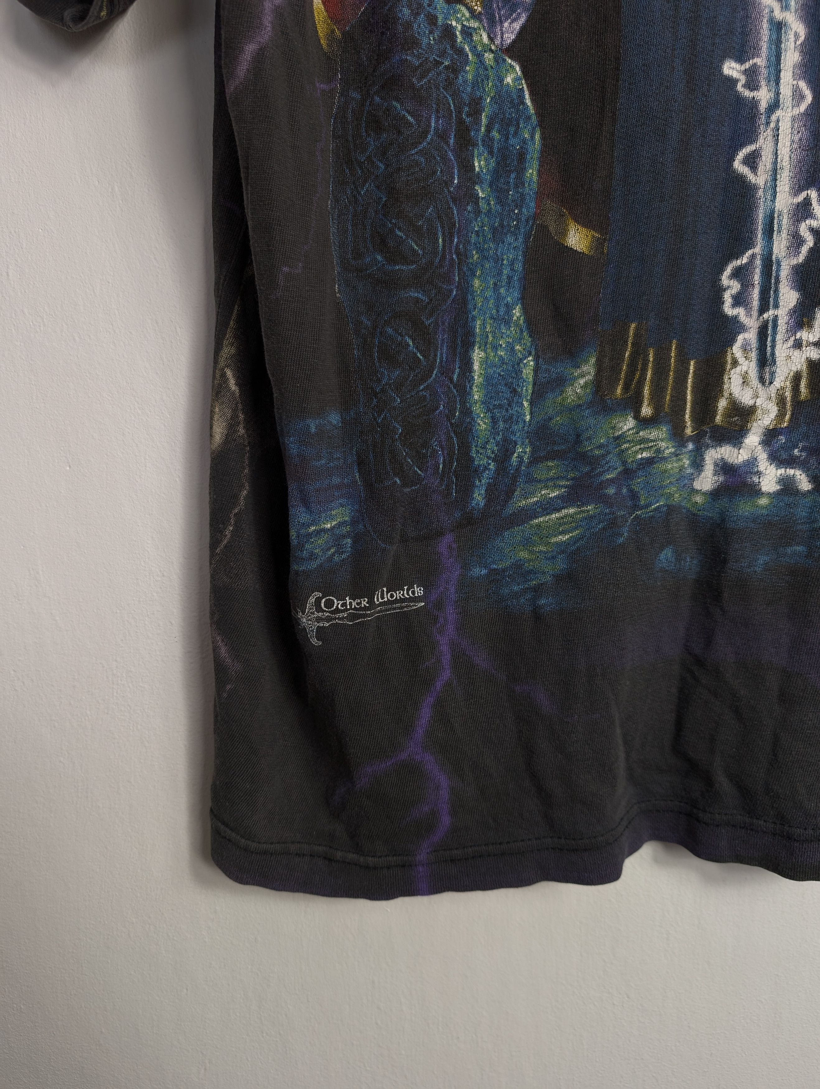 Vintage Vintage 90s Sorceress All Over Print Wizard Fantasy Promo Size US XL / EU 56 / 4 - 5 Thumbnail