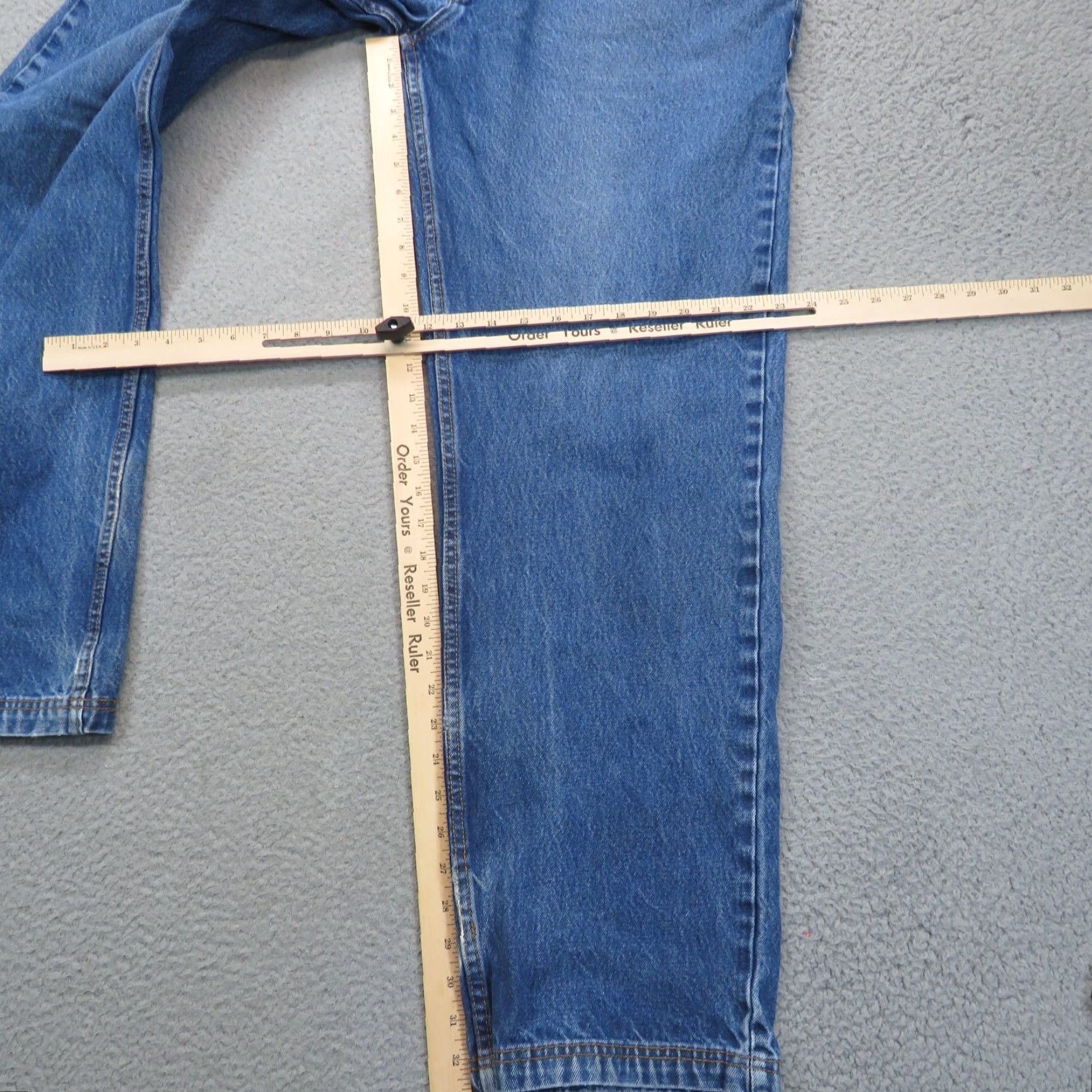Soulland VINTAGE Soulland Jeans 5-Pocket Baggy Wide-Leg Denim 38 Mens 90s Skater Y2K Graphic Pocket Design Blue 38x33 Mens Size US 38 / EU 54 - 7 Thumbnail