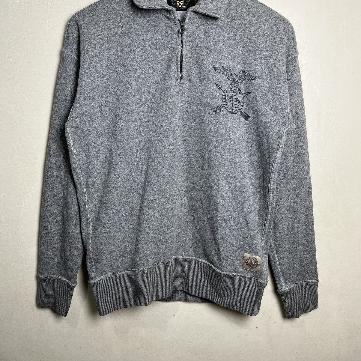 RRL Ralph Lauren Vintage Double RL - RRL Ralph Lauren Half Zip Jacket Size US S / EU 44-46 / 1 - 3 Thumbnail